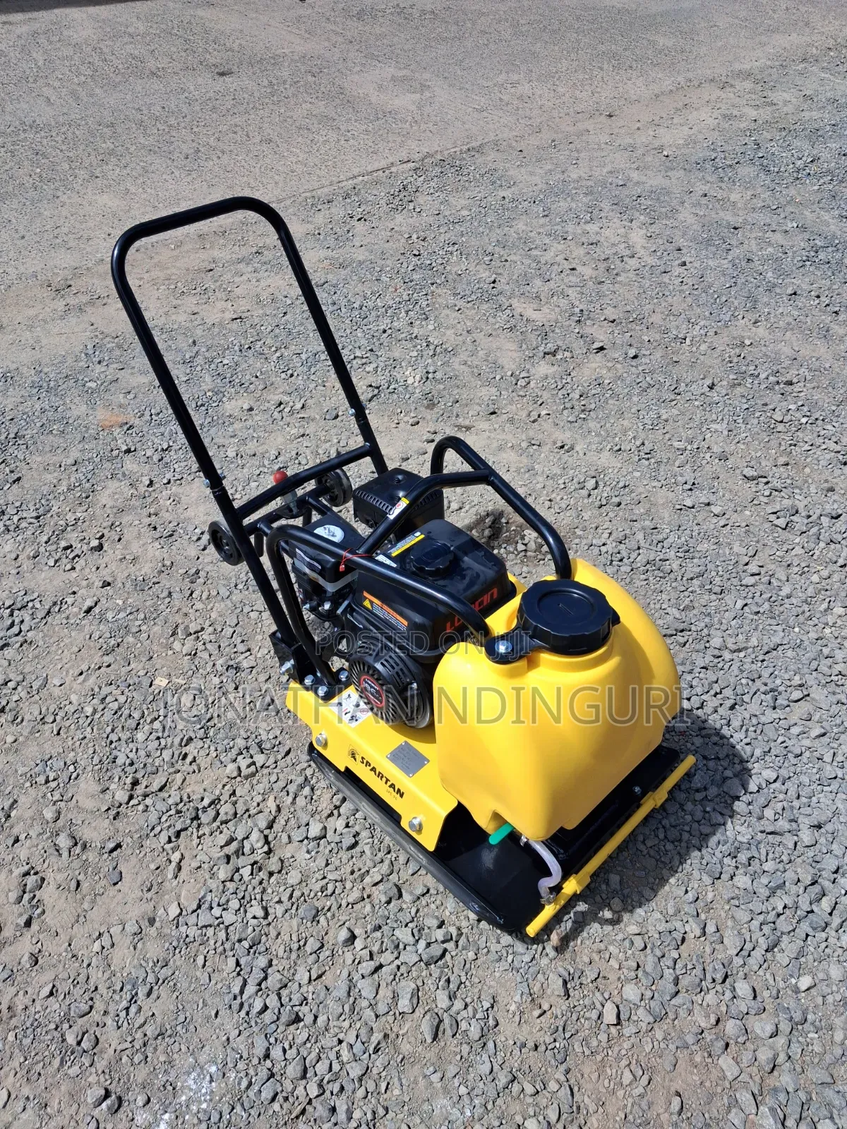 Spartan Plate Compactor – High Efficiency Vibratory Plate