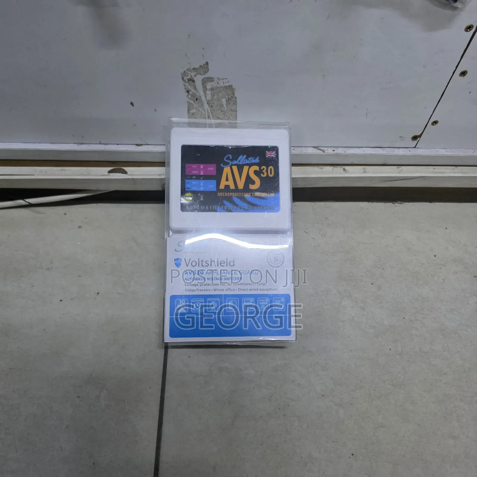 Sollatek Avs30 Voltage Protector 7200w for Homes Offices