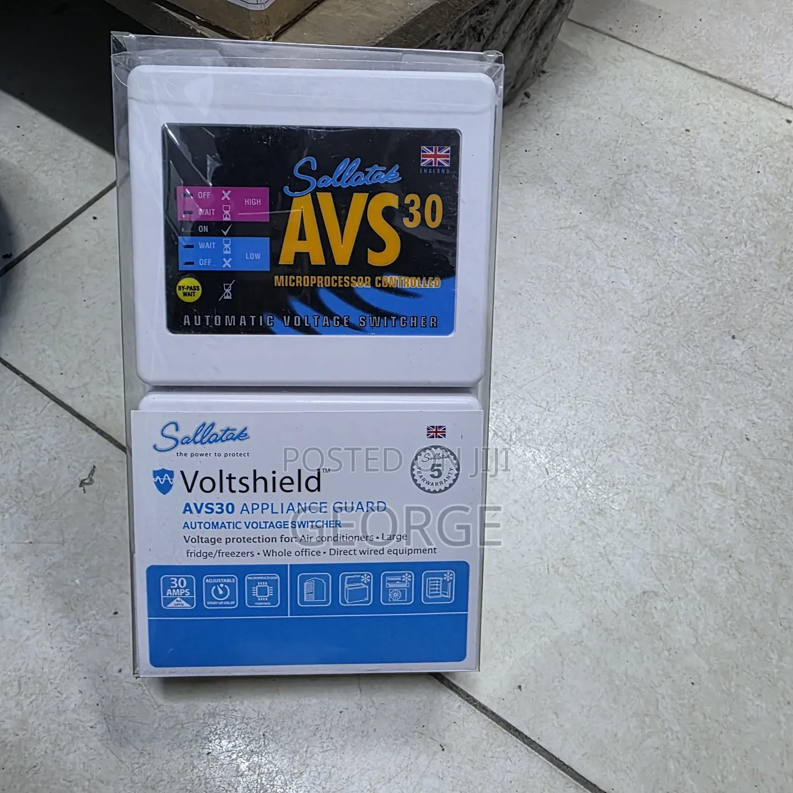 Original Sollatek Avs30 30 Amp Voltage Switcher