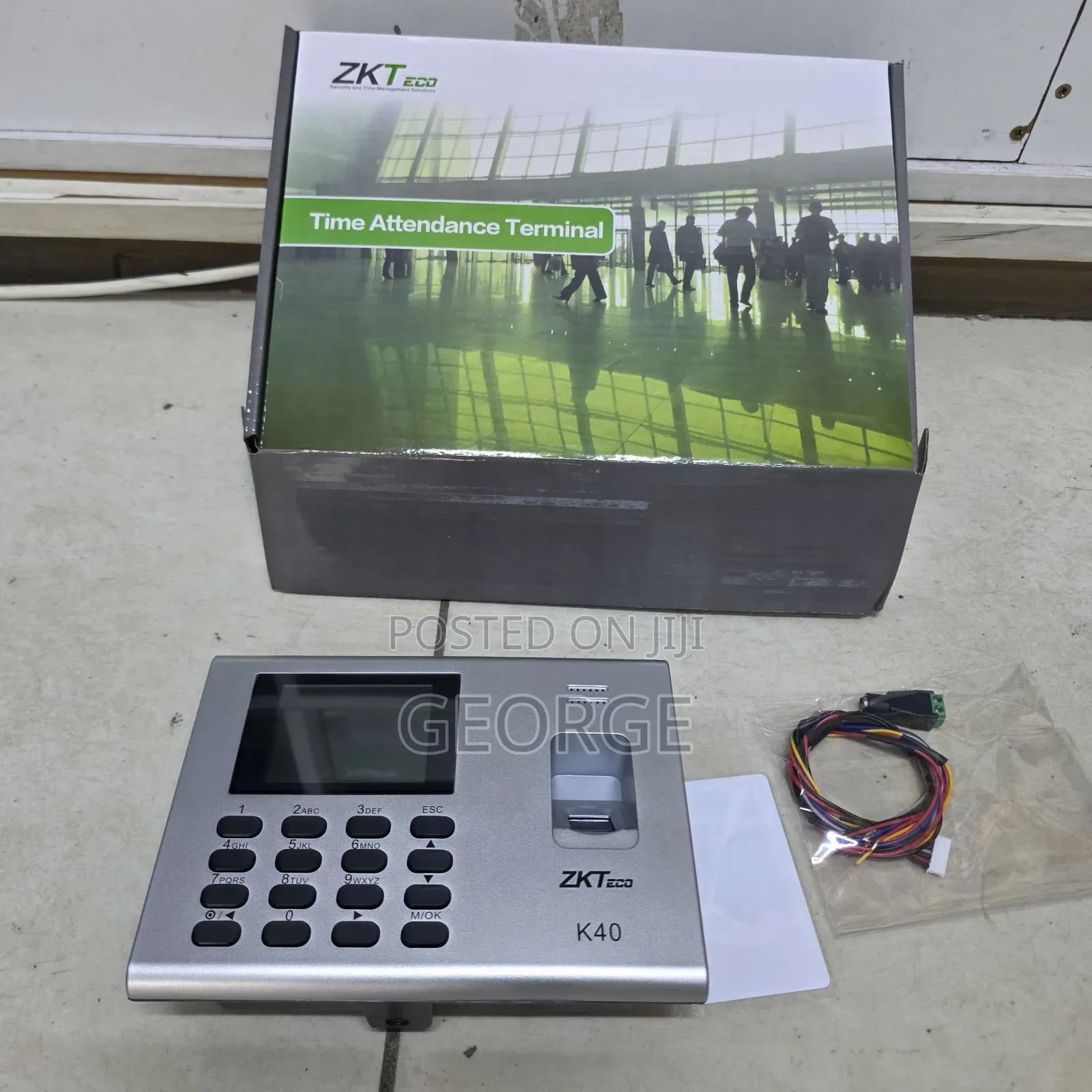 K40 Biometric Fingerprint Attendanc Staff Time Attendance Terminal