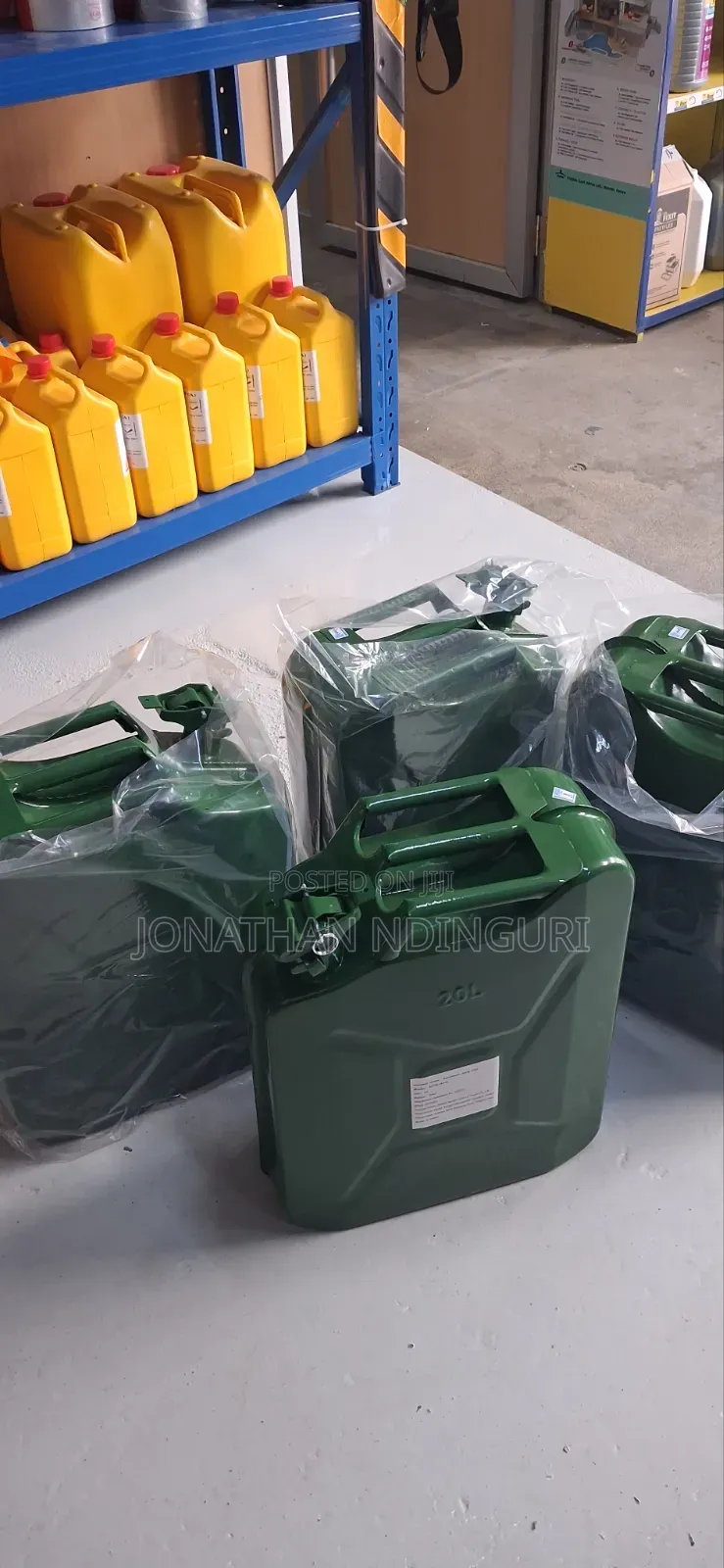 Fuel Jerrycans 20l – Heavy Duty Liquid Storage Can