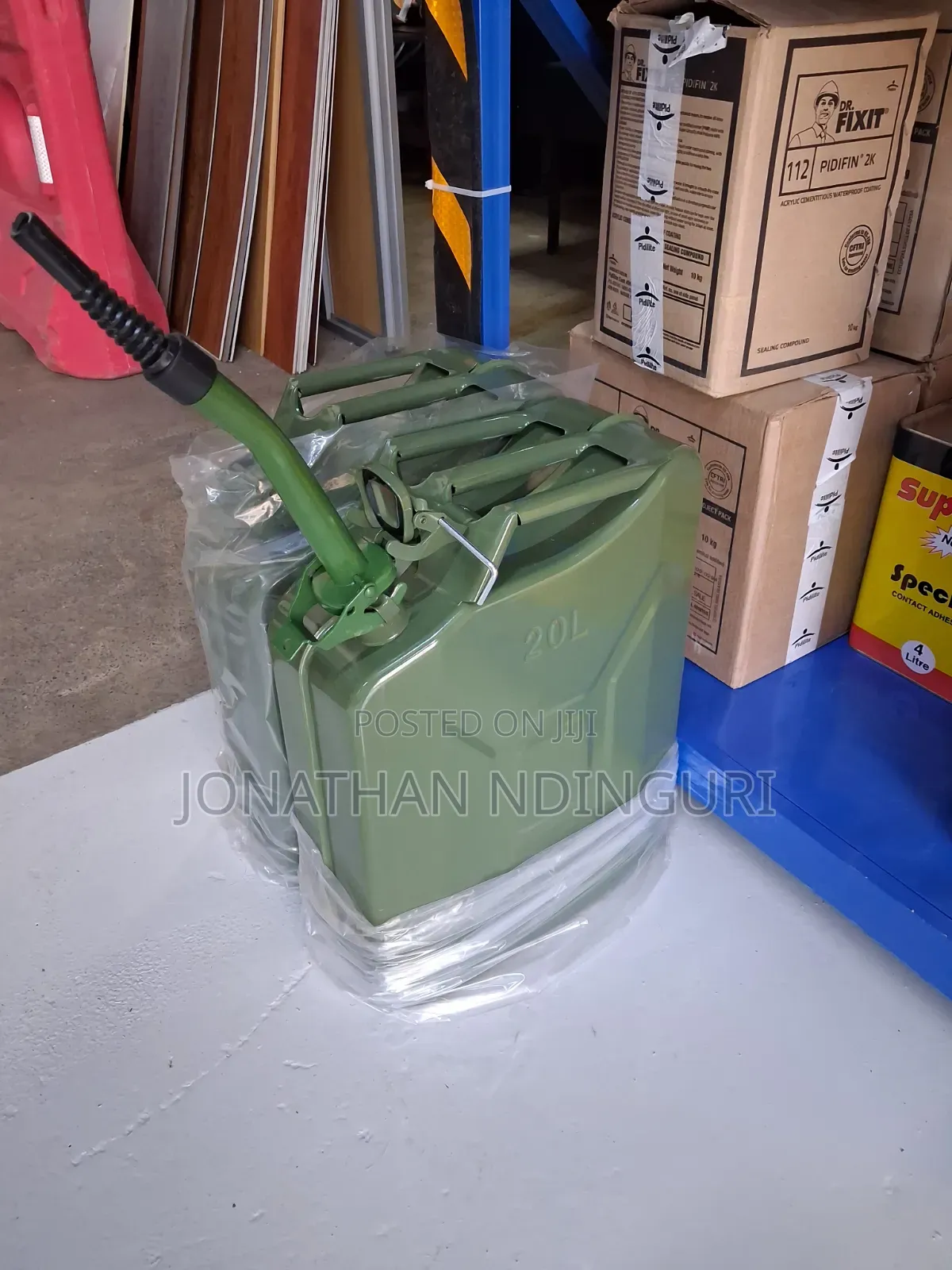 Fuel Jerrycans 20l Metallic – Professional Fuel Handling Container