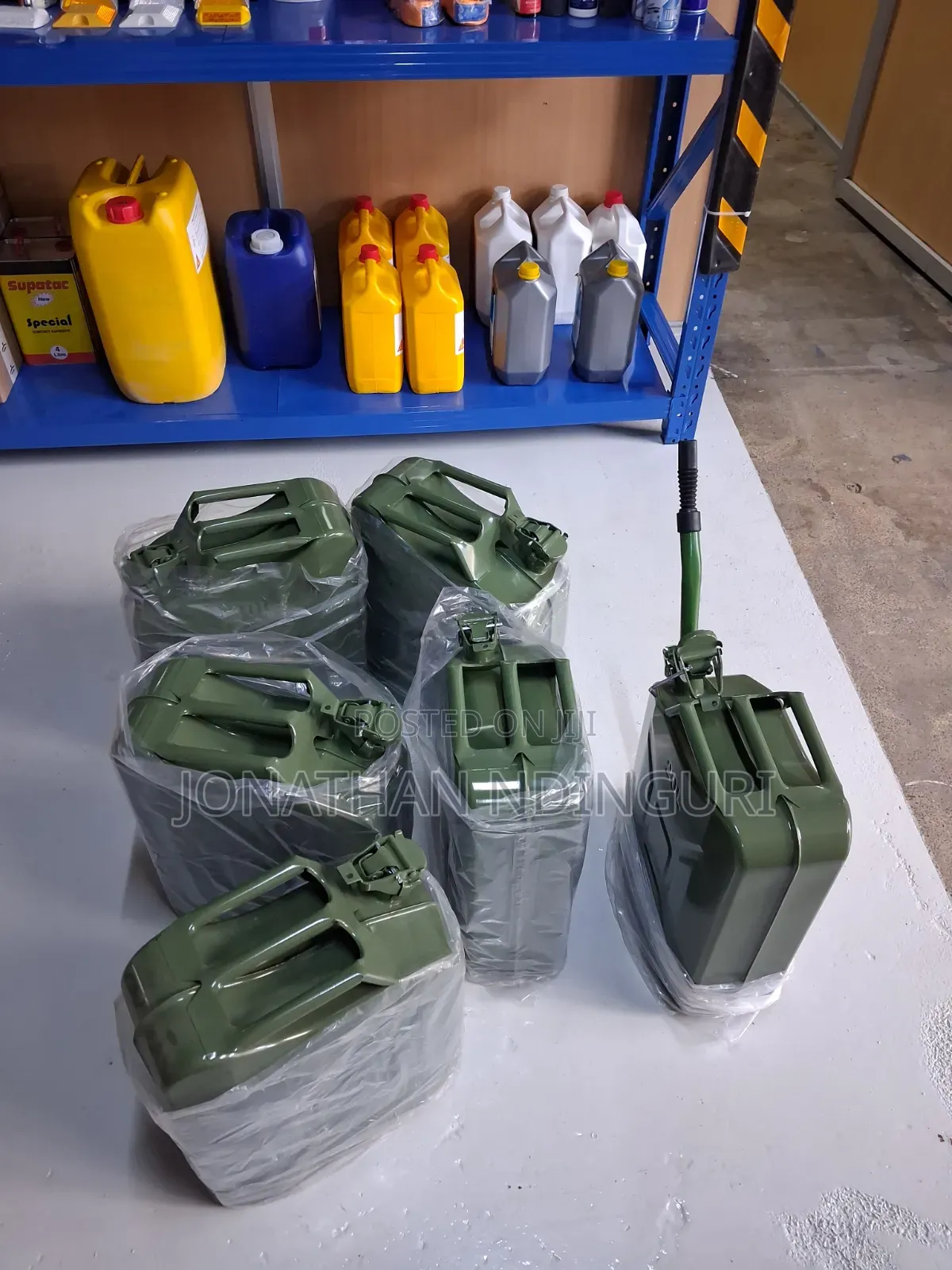 Fuel Jerrycans 20l Metallic – Leak Resistant Fuel Tank