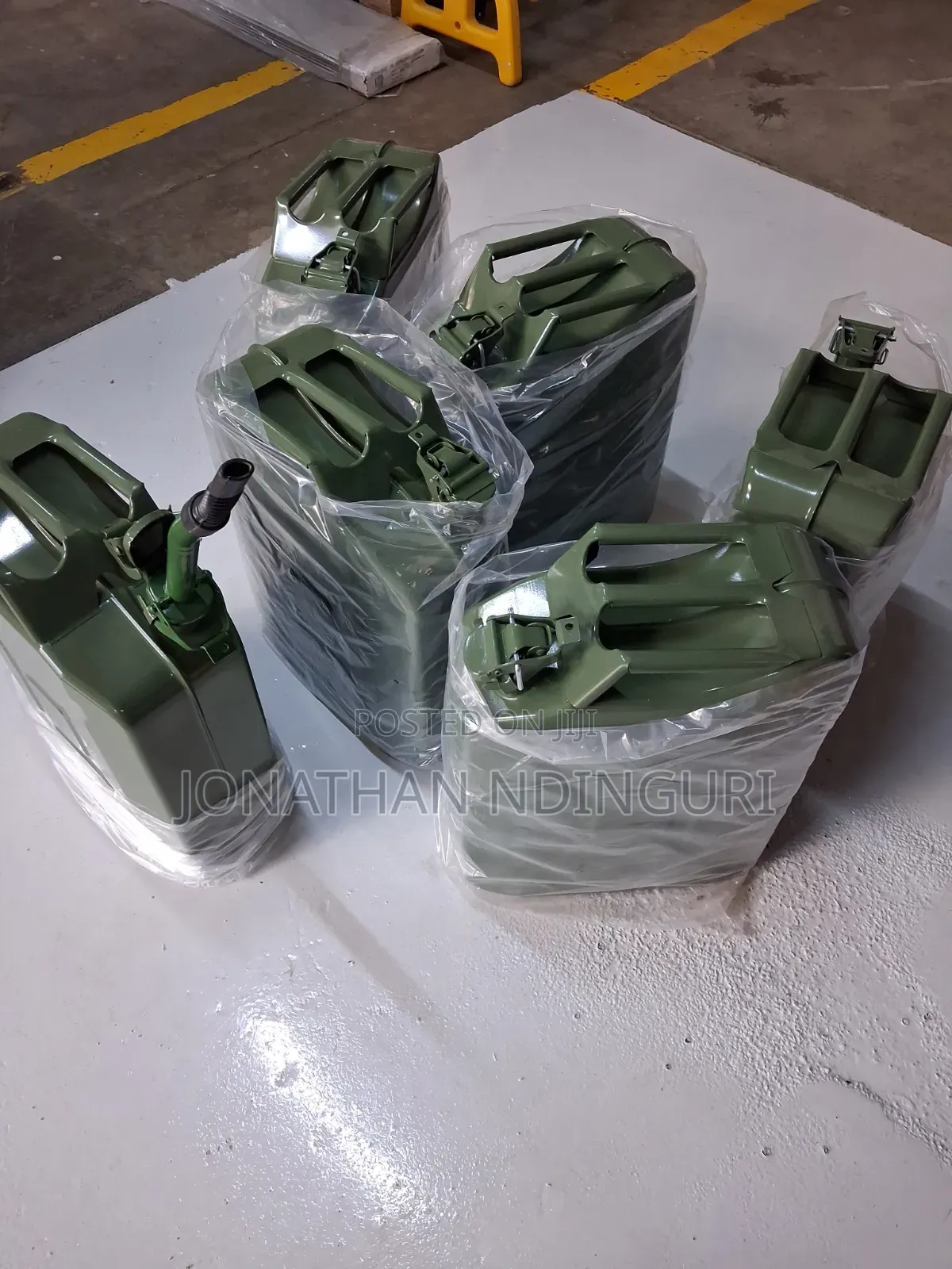 Fuel Jerrycans 20l Metallic – Industrial Metal Storage Canister