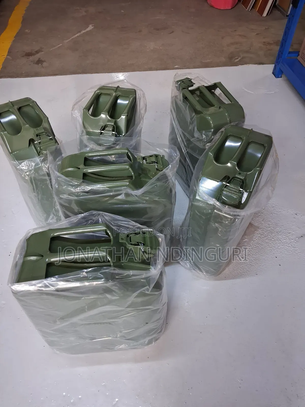 Fuel Jerrycans 20l Metallic – Reinforced Fuel Storage Can