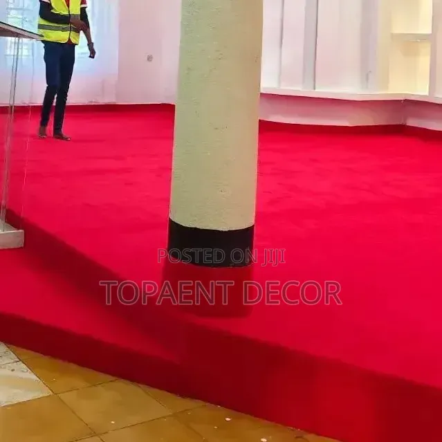 Red Spongy Vip 10mm Wall to Wall Carpets