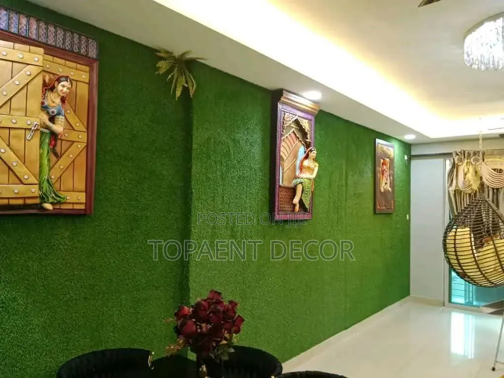 Wall Ascends 10mm Good Looking Artificial Grass Carpet