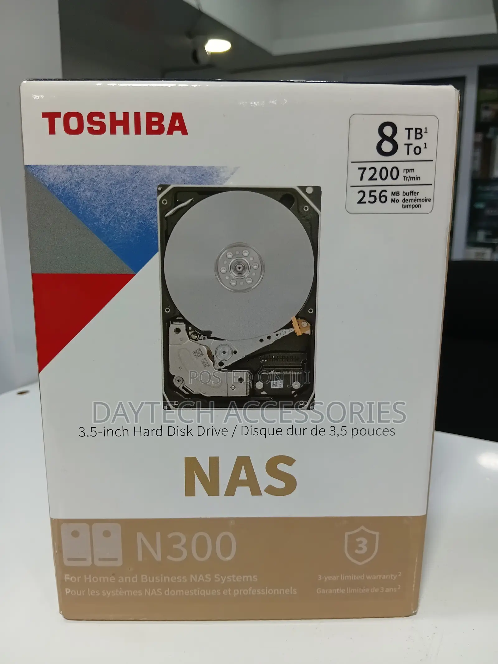 Toshiba N300 8tb Nas Internal Hard Drive.