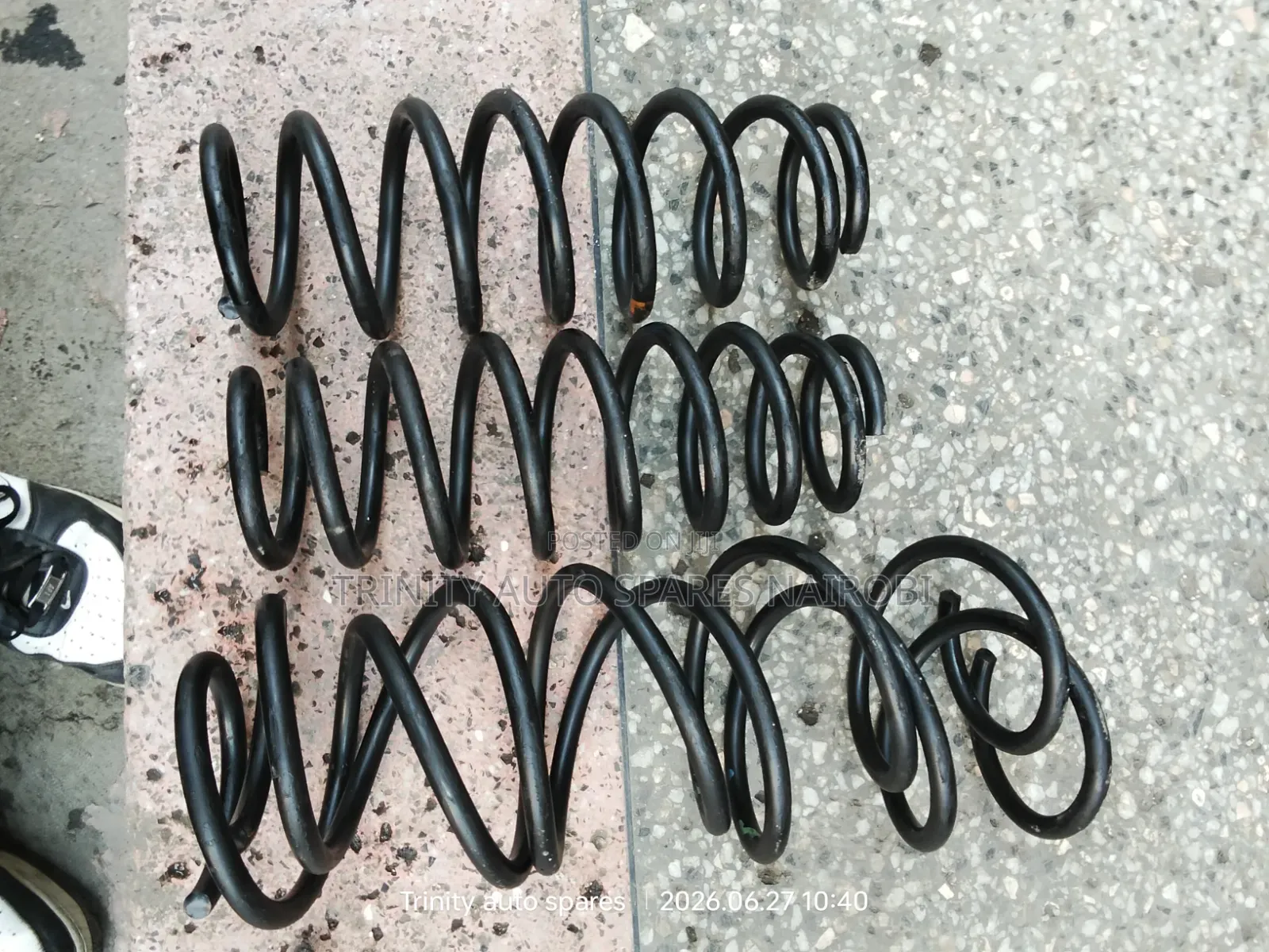 Original Ex Japan Suzuki Solio Front and Rear Heavy Duty Coil Springs