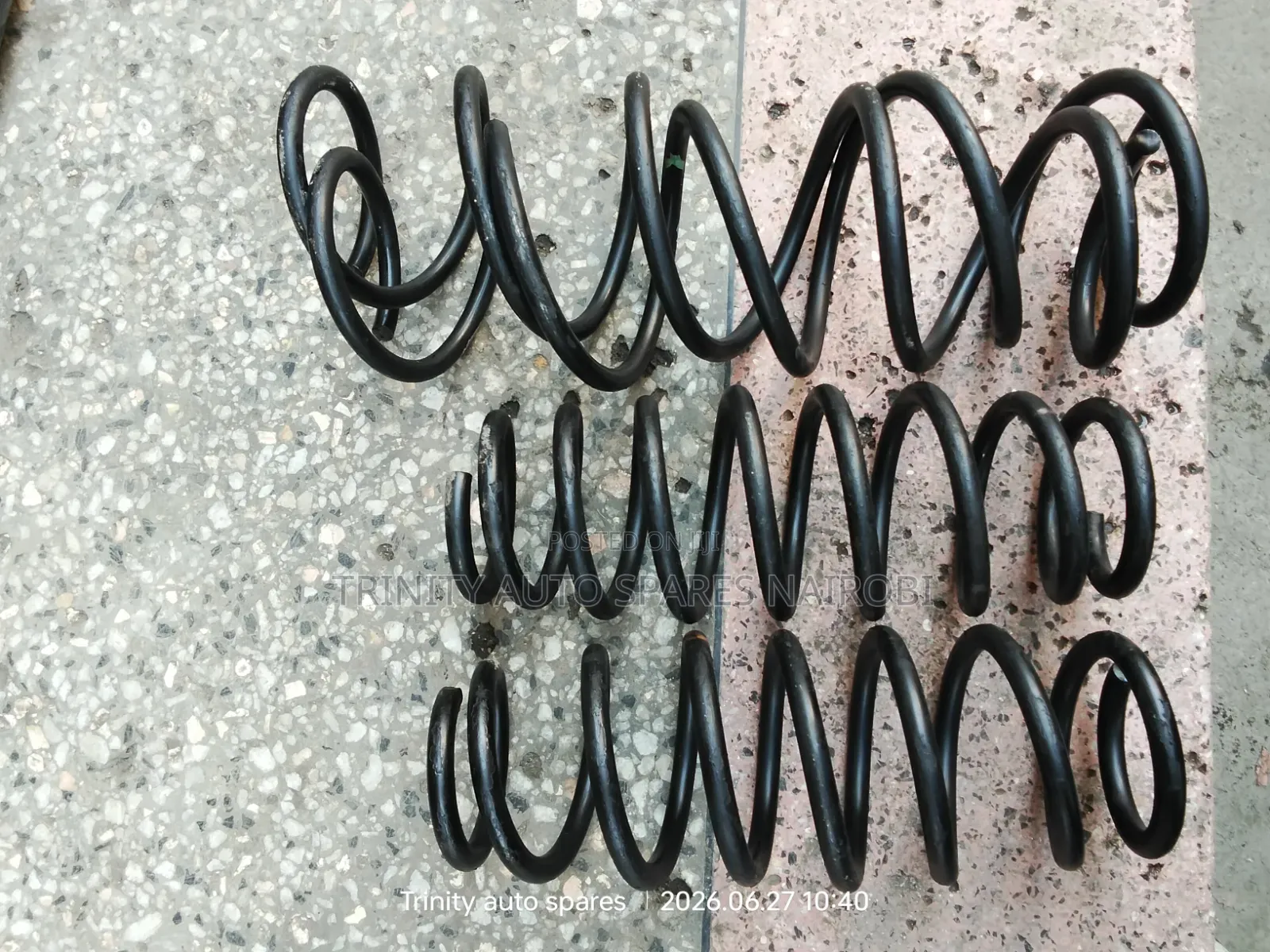 Original Ex Japan Suzuki Solio Front and Rear Heavy Duty Coil Springs