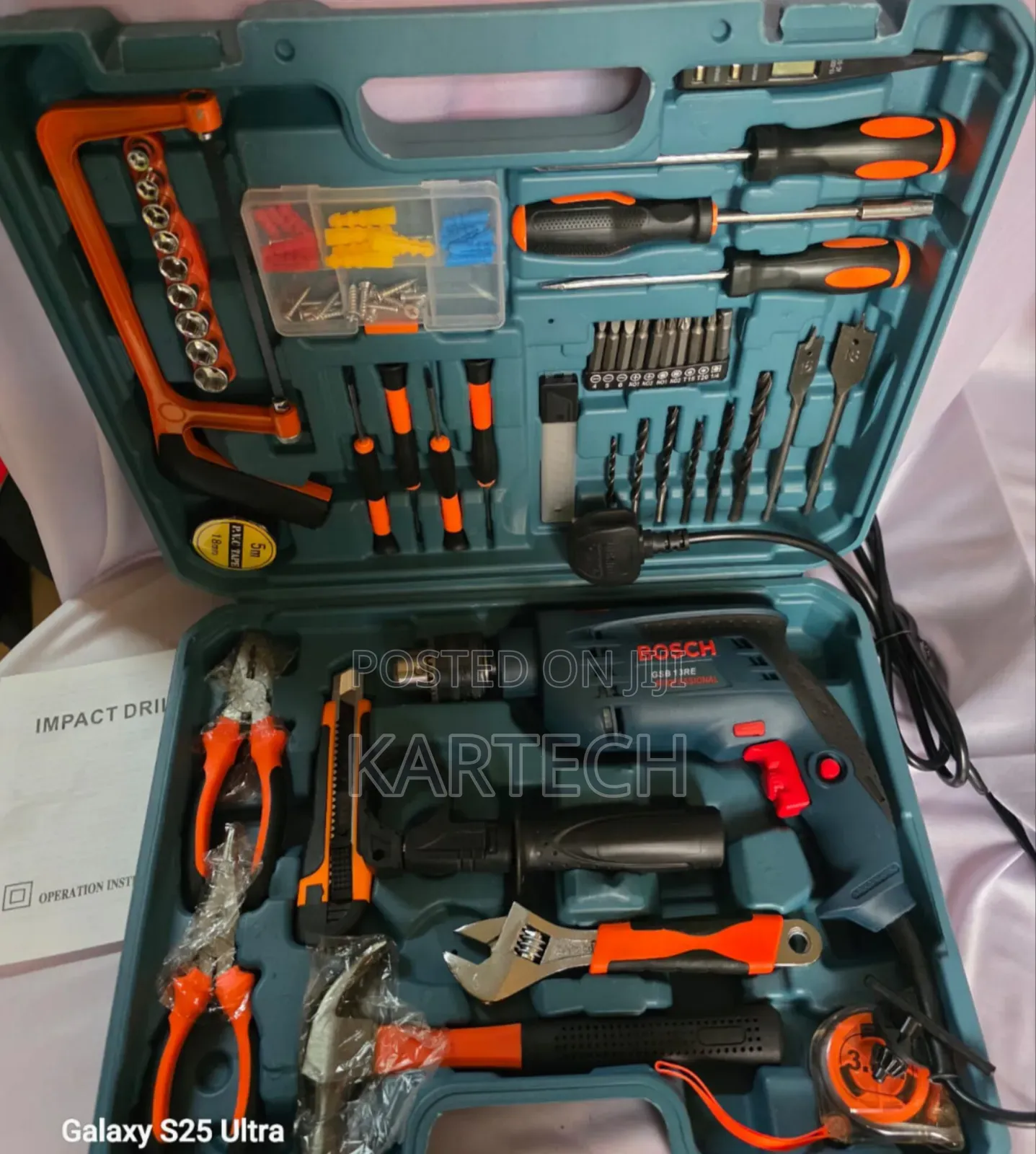 Bosch GSB 13 Re Professional 650w Corded Impact Drill Kit
