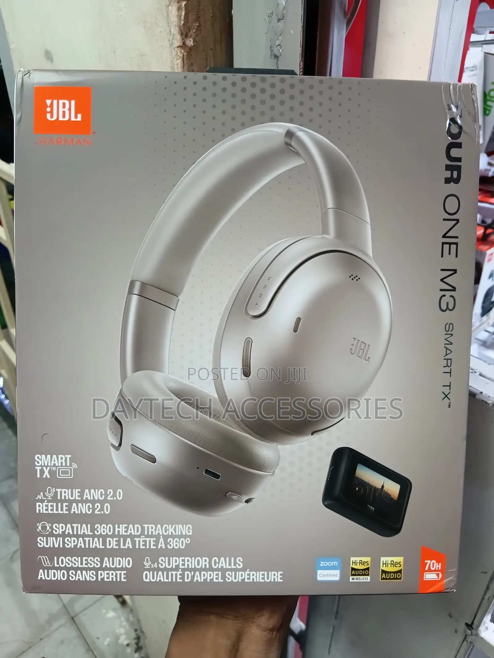 JBL Tour One M3 Smart Tx Over-Ear Headphones (Mocha)