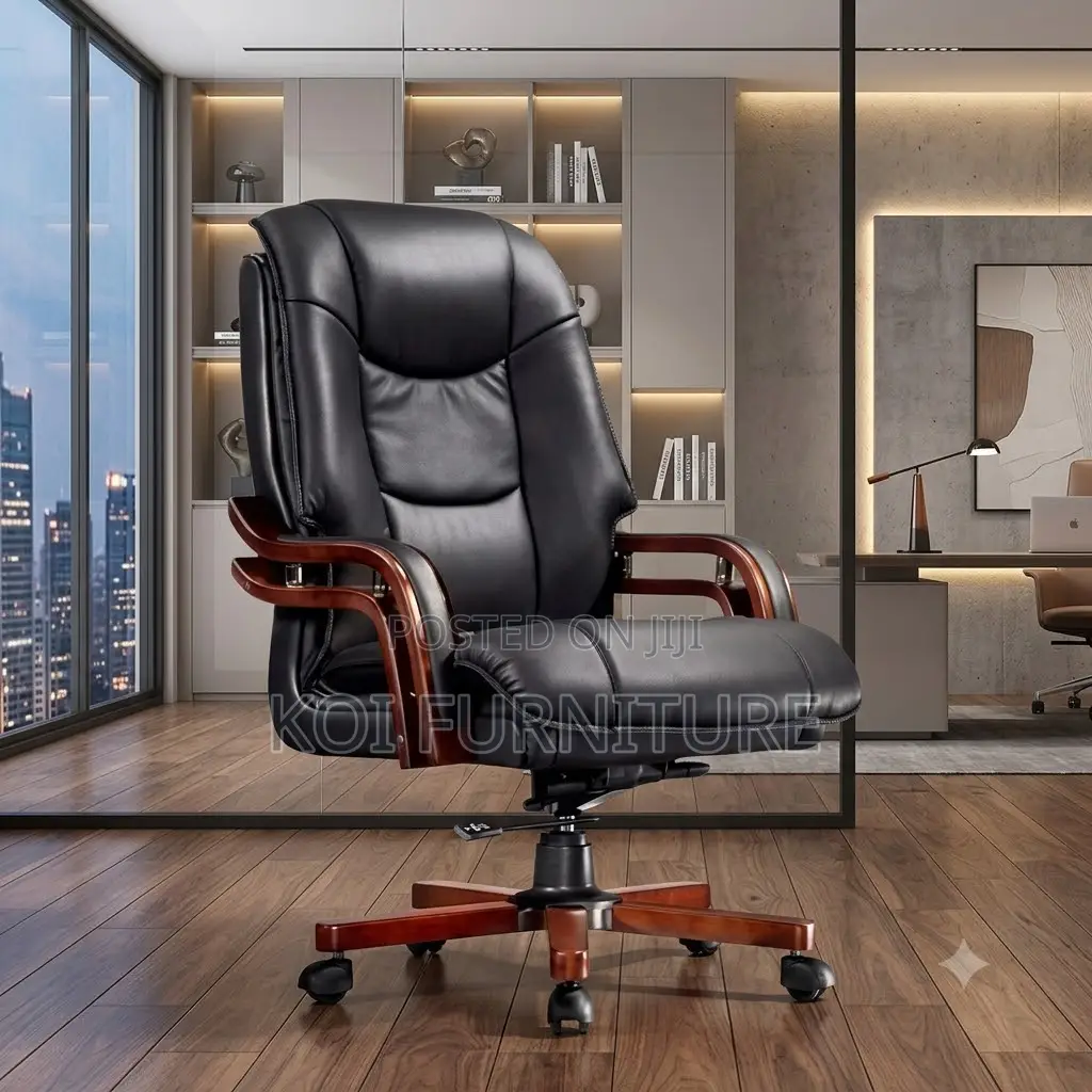 Office Chairs; Ceo Bosses Leather Executive Office Chairs
