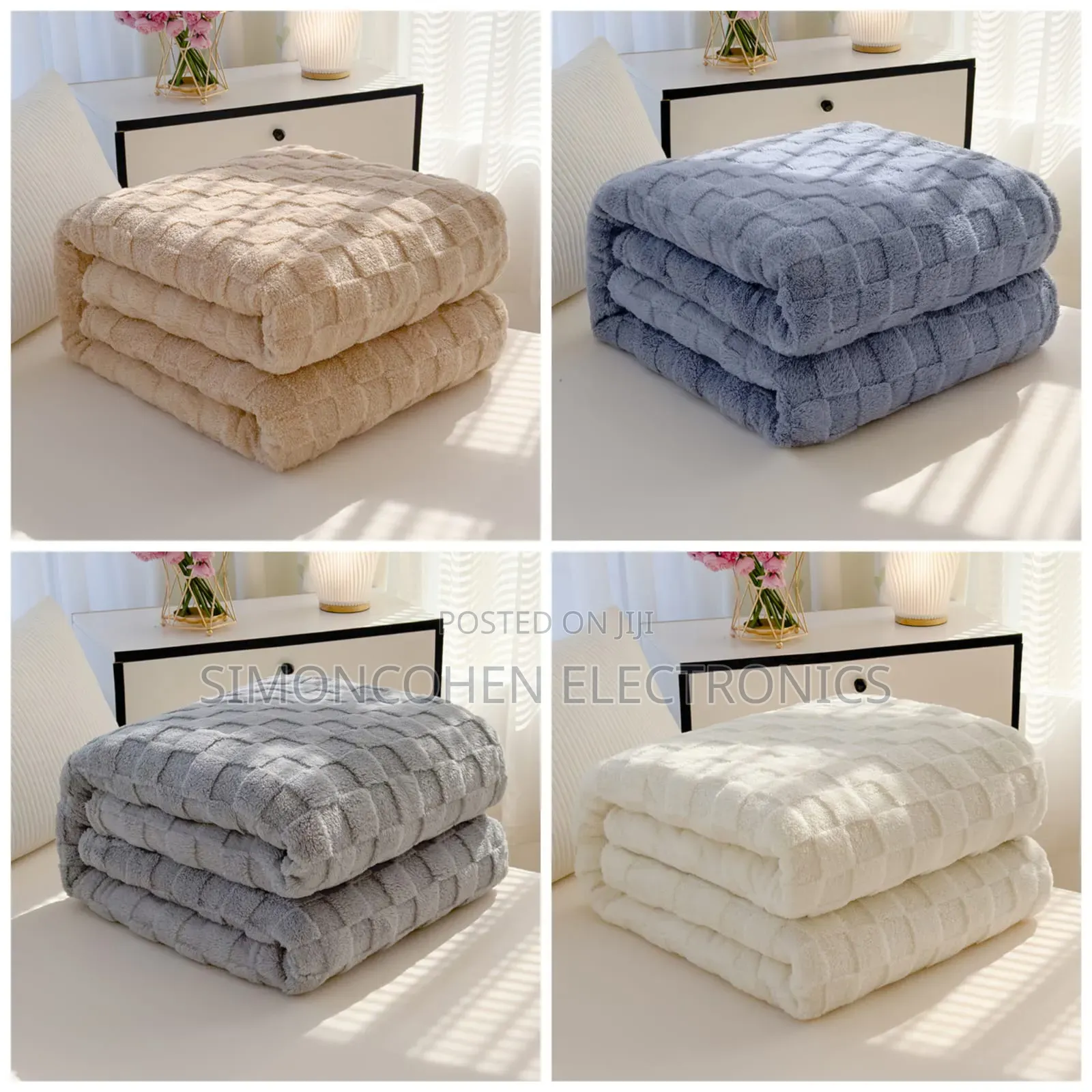 Luxury Textured Fleece Blanket