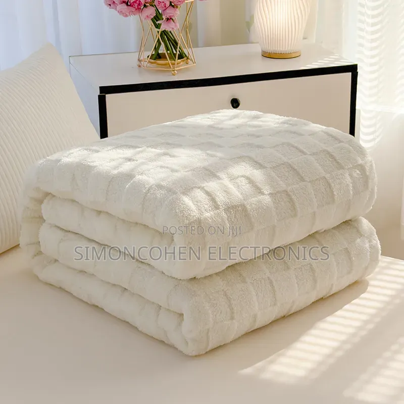 Luxury Textured Fleece Blanket
