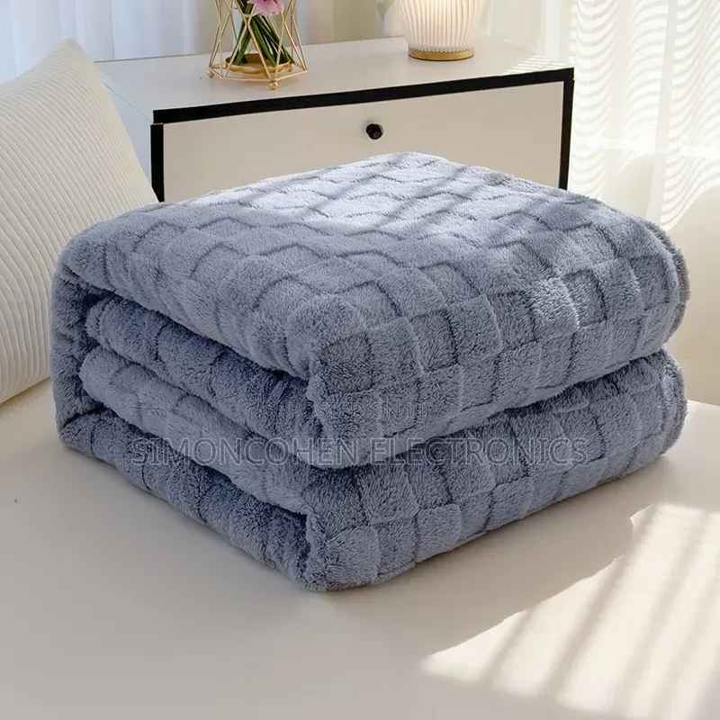 Luxury Textured Fleece Blanket