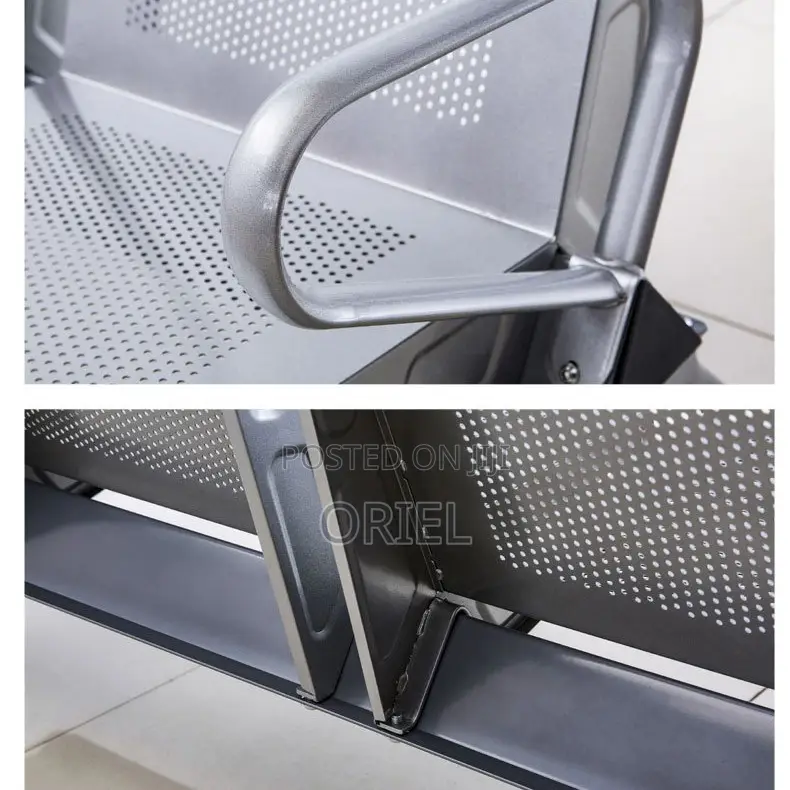 Office Bench : Linked 3-Seater Office Bench