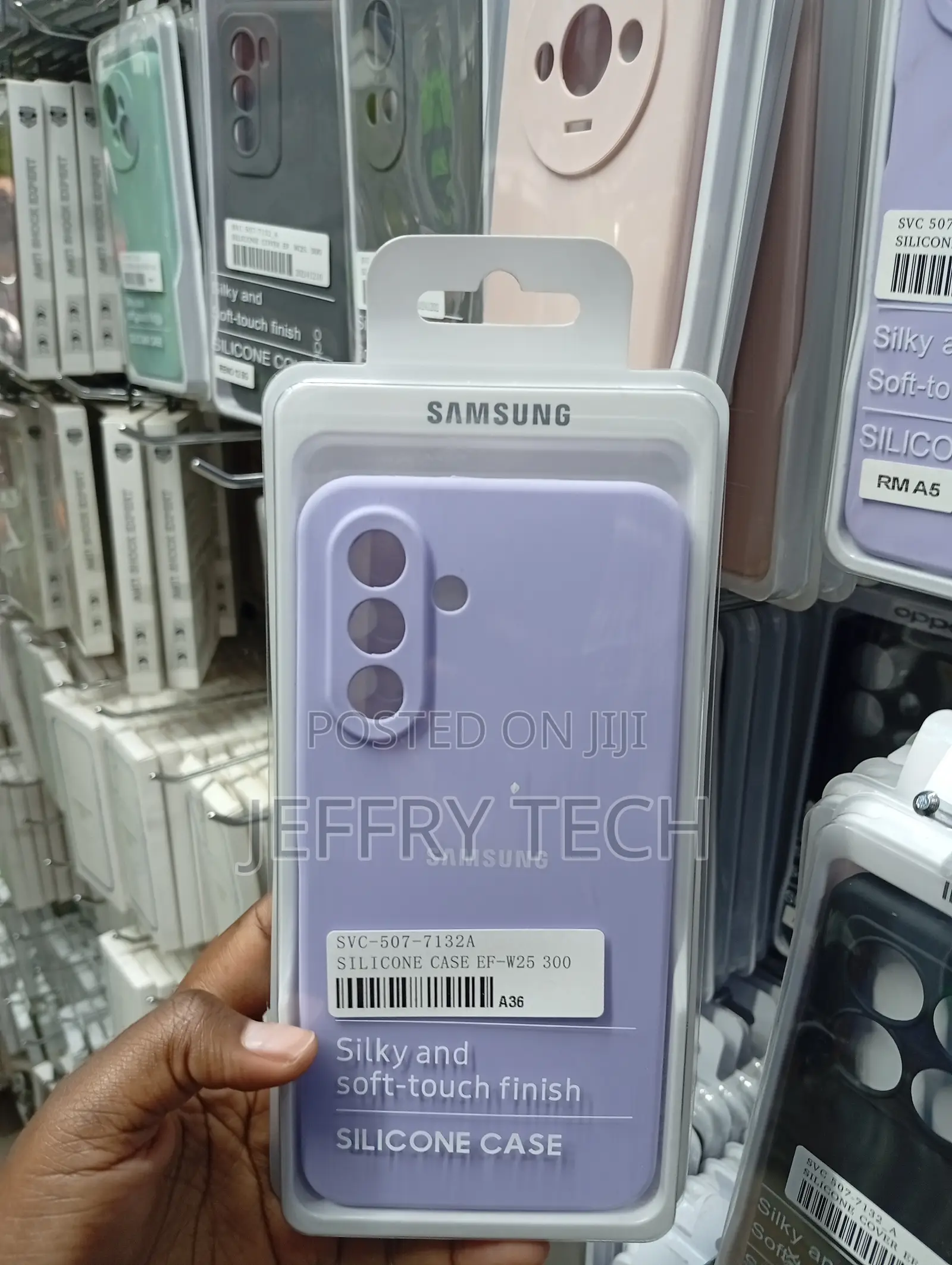 Samsung Galaxy A36 Flexible Liquid Silicone Cover