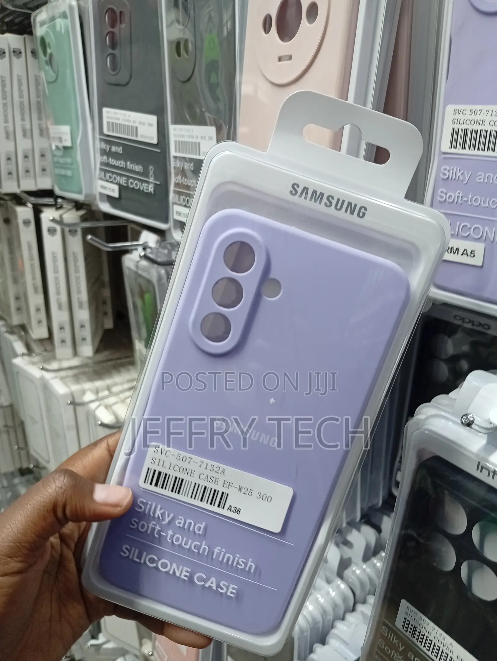 Samsung Galaxy A36 Flexible Liquid Silicone Cover