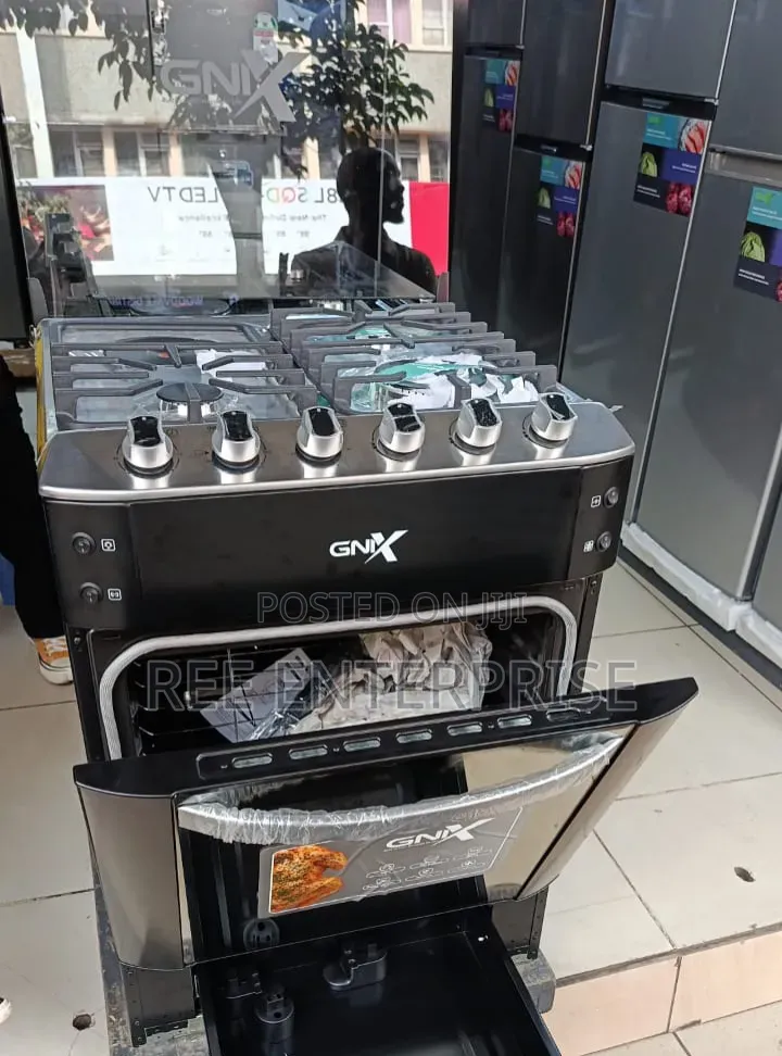 Gnix Black – 60×60 Premium Cooker
 3 Gas + 1electric Rapid