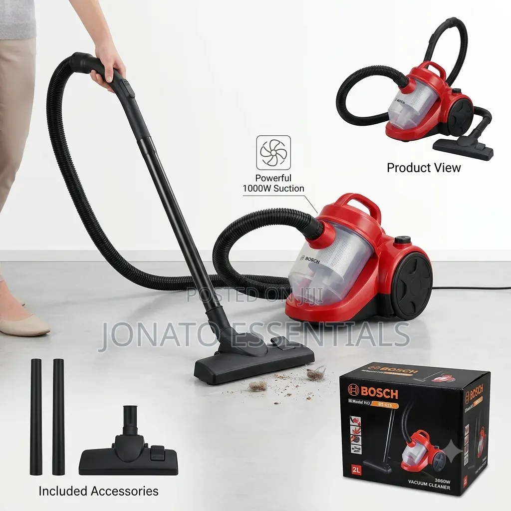 Bosch 3000w Heavy Duty Vacuum Cleaner - 2l Dust Capacity