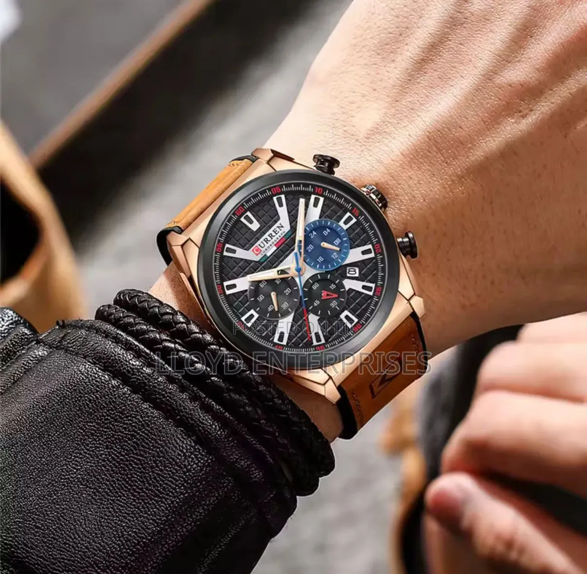 Curren Chronograph Gents Watch #8392