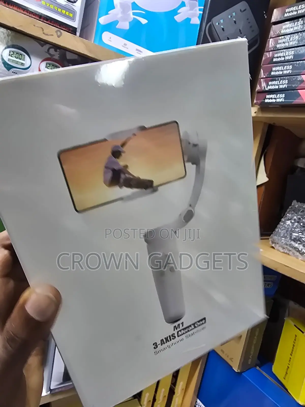 M1 Smartphone Gimbal With Bluetooth and Face Tracking