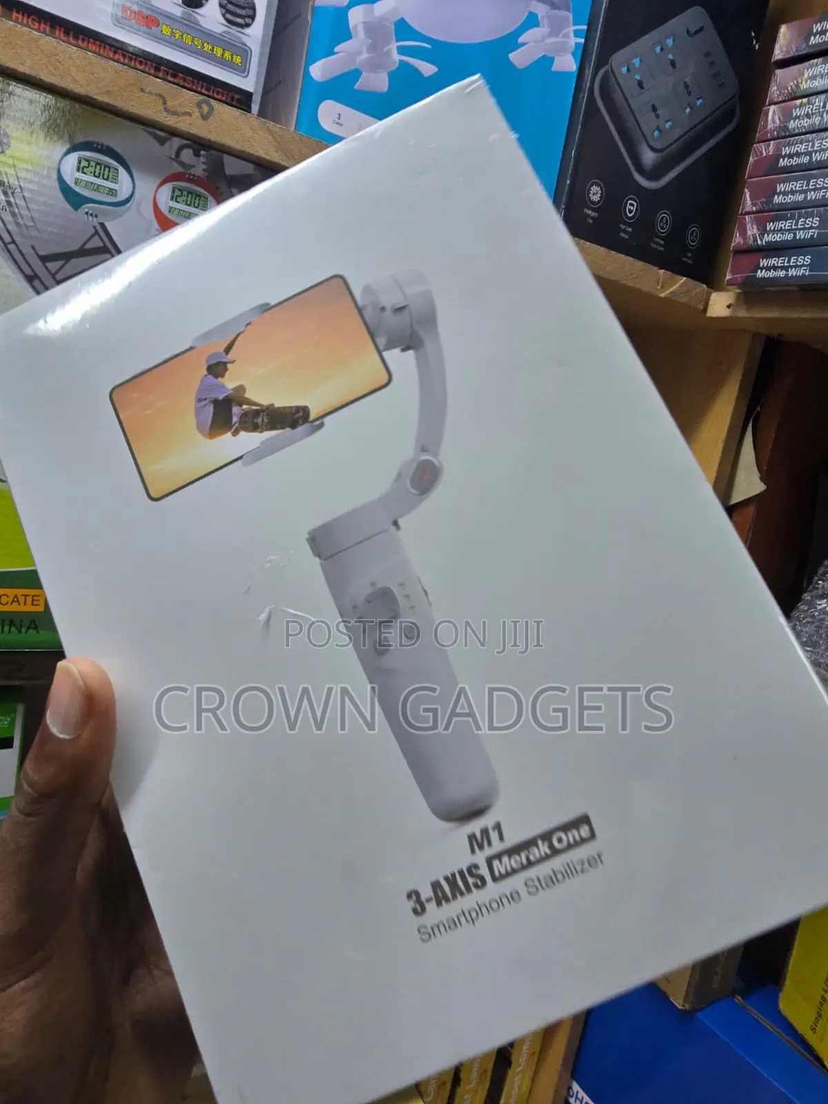 M1 3-Axis Handheld Gimbal for iPhone and Android