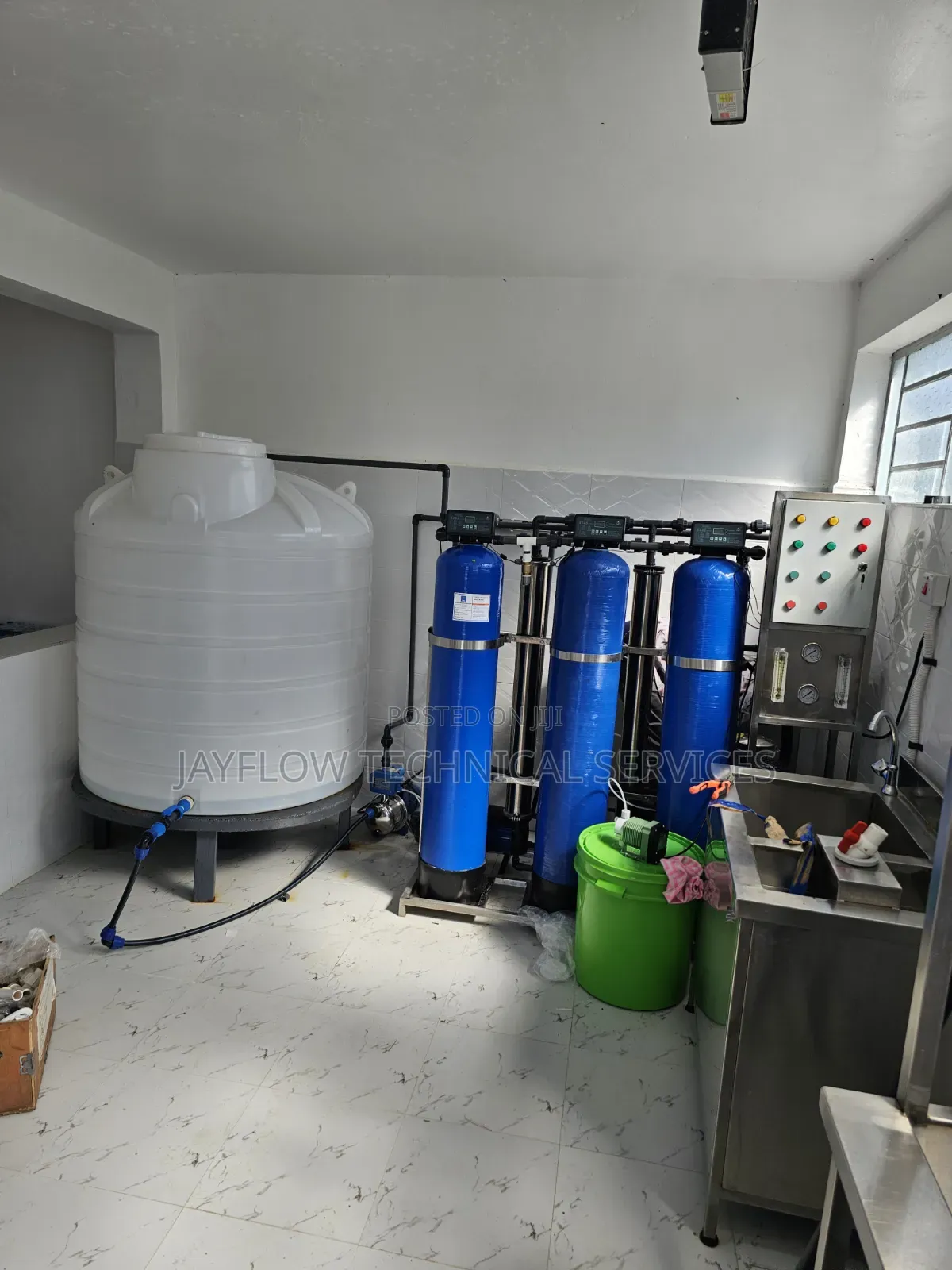 Borehole Water Purifier Machine 1000 LPH Set