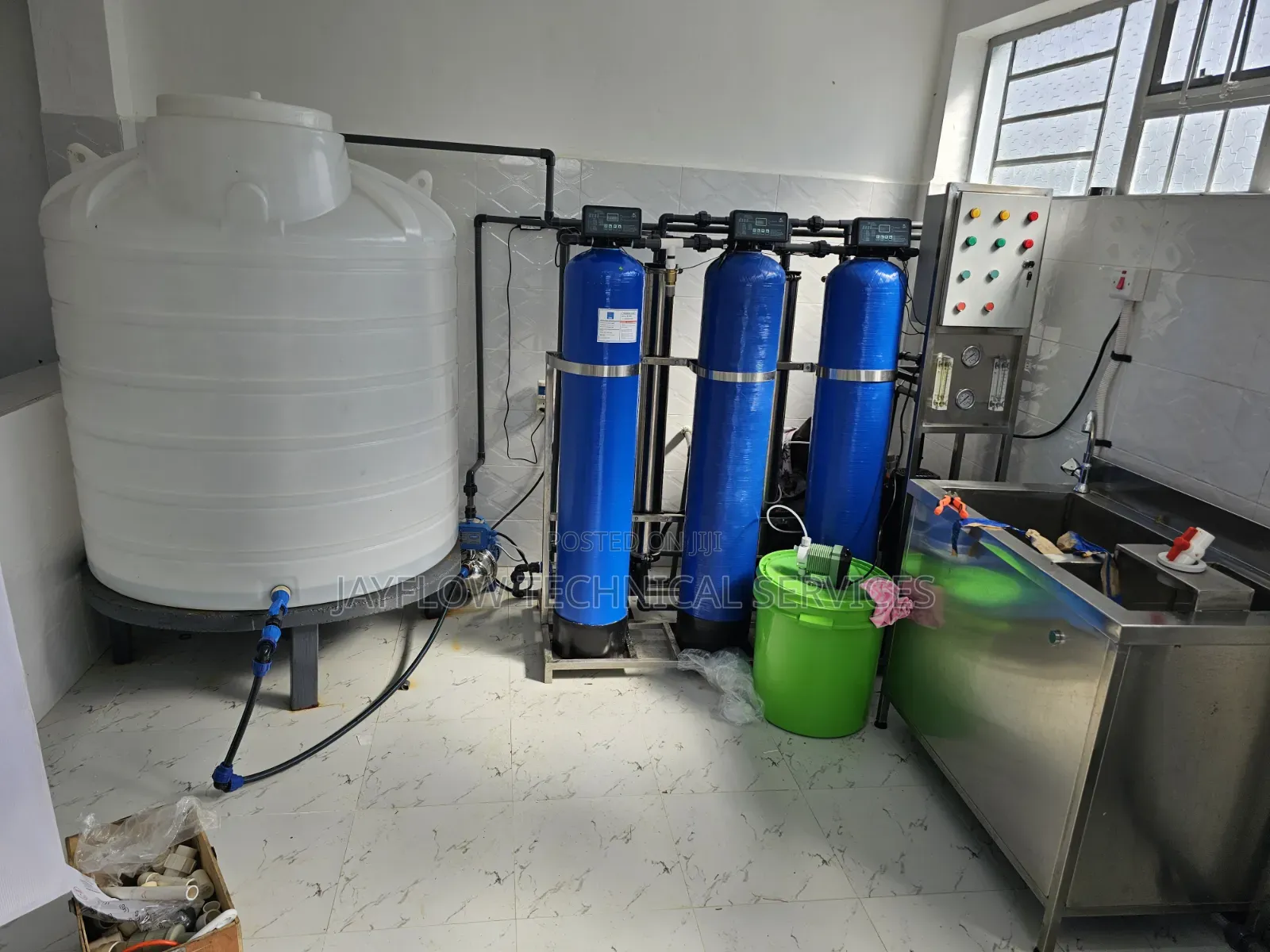 Borehole Water Purifier Machine 1000 LPH Set