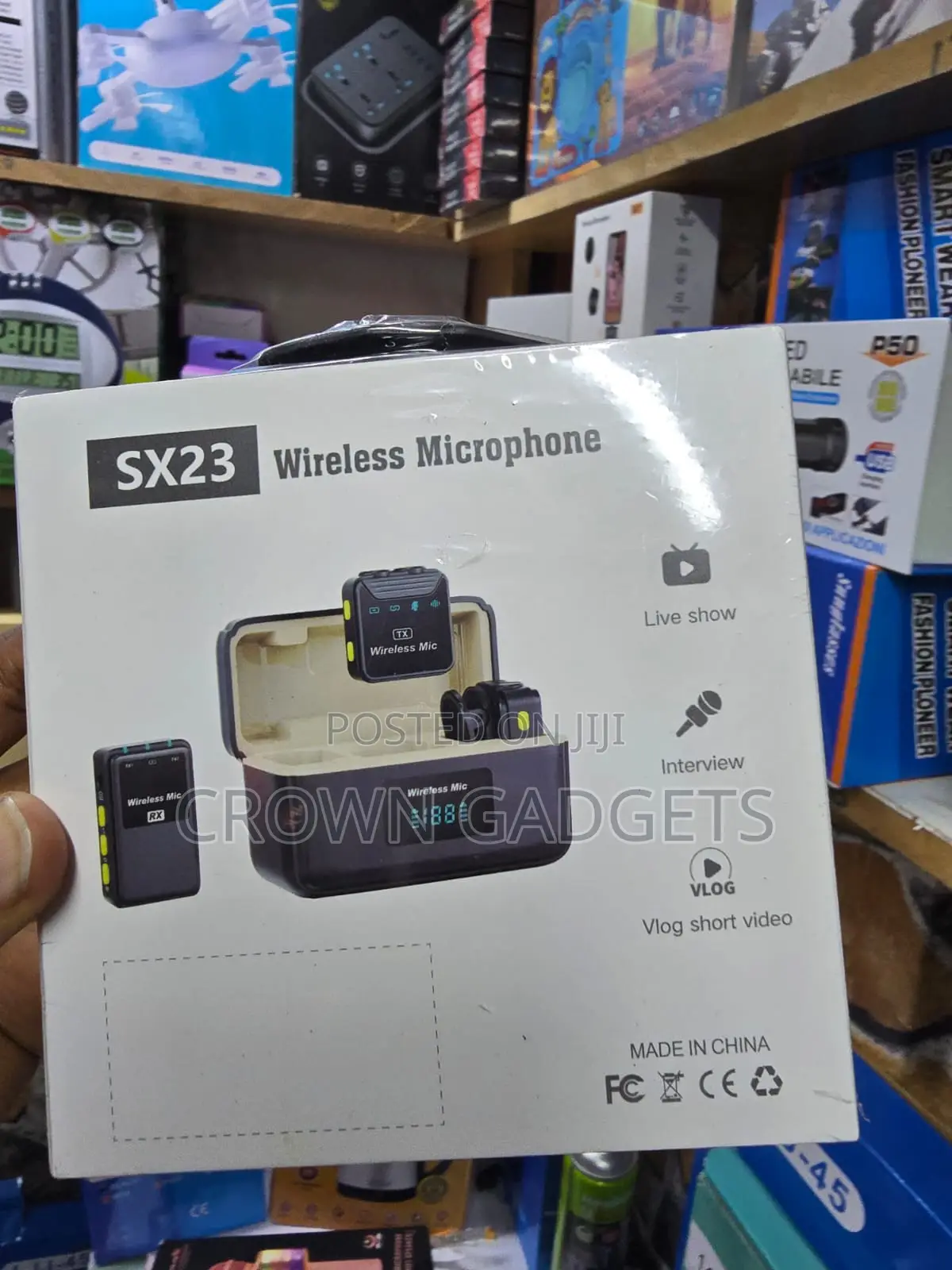 Sx23 Noise Reduction Wireless Mic for Live Streaming