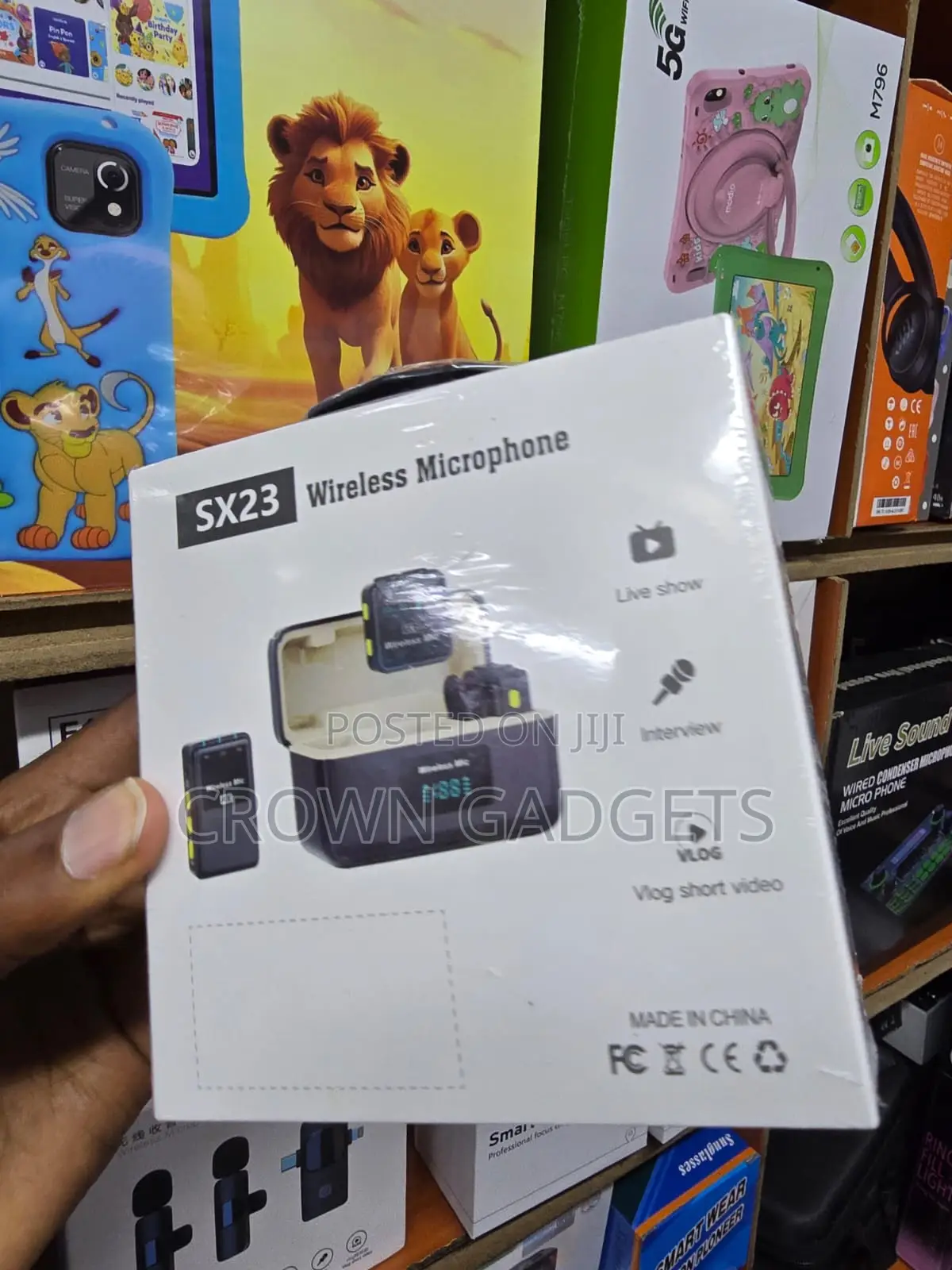 Sx23 Noise Reduction Wireless Mic for Live Streaming