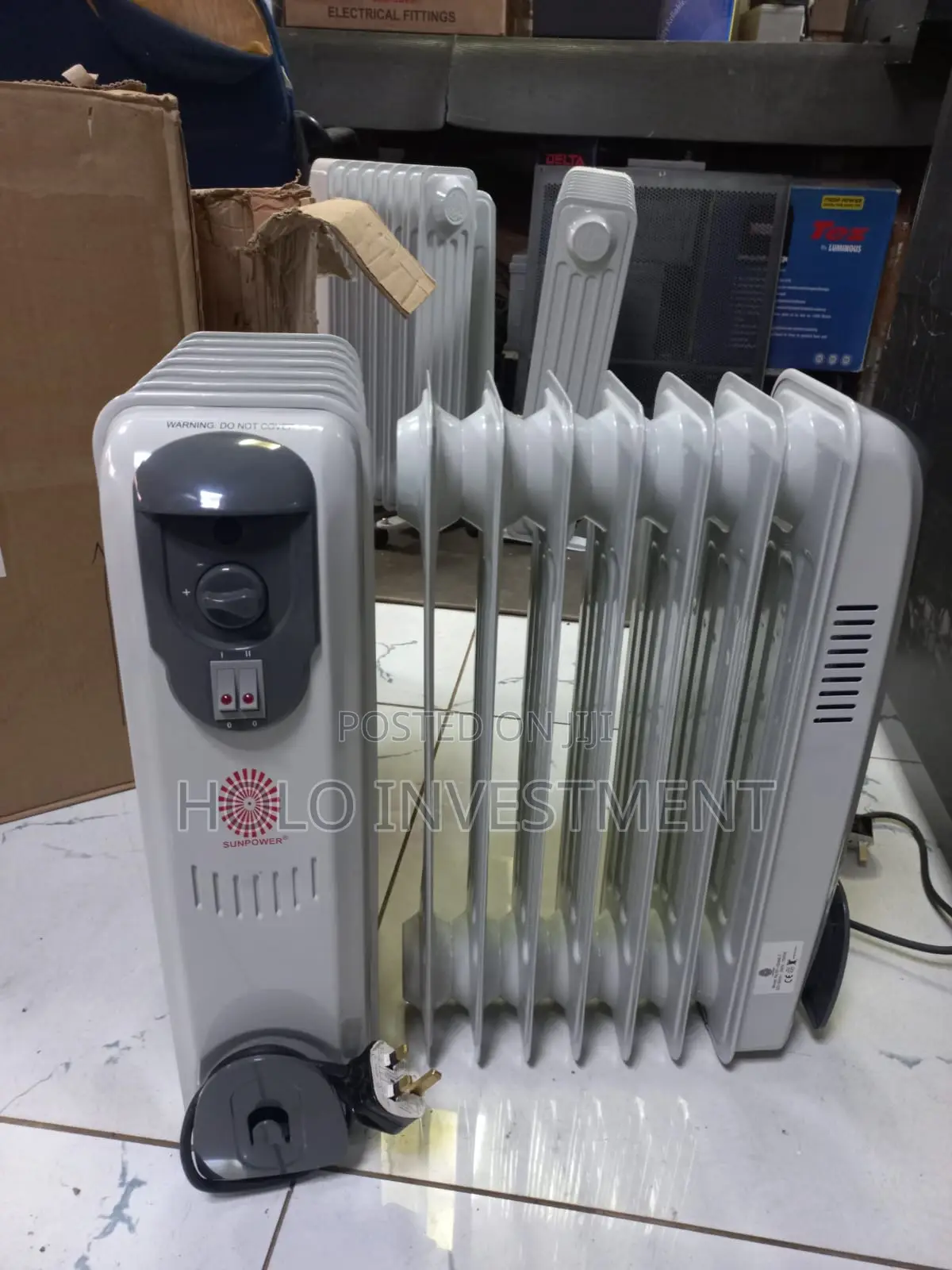 7 Fin Oil Radiator 1500w