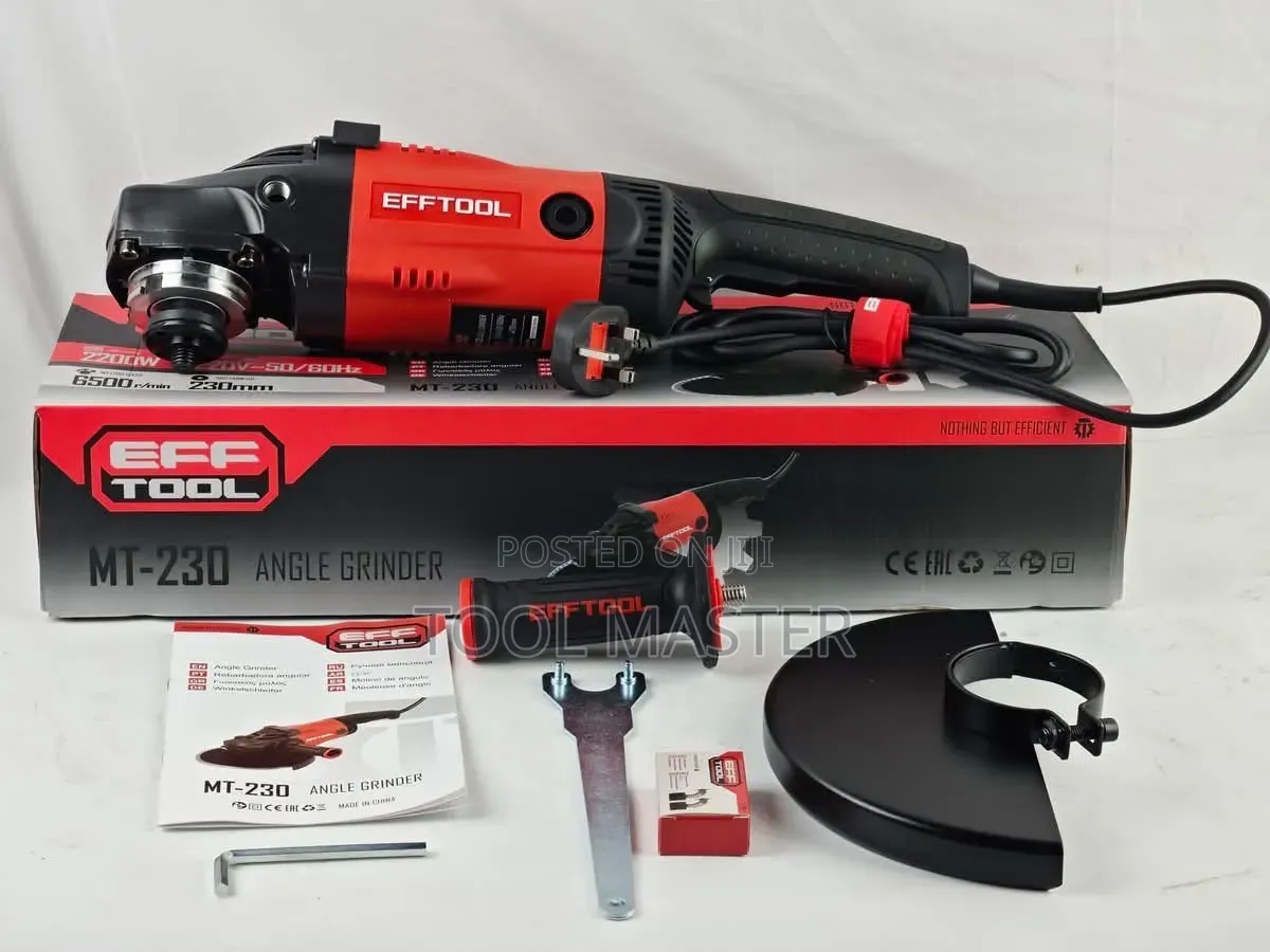 9" Efftool Electric Angle Grinder/Quality Affordable Grinder 2200watts