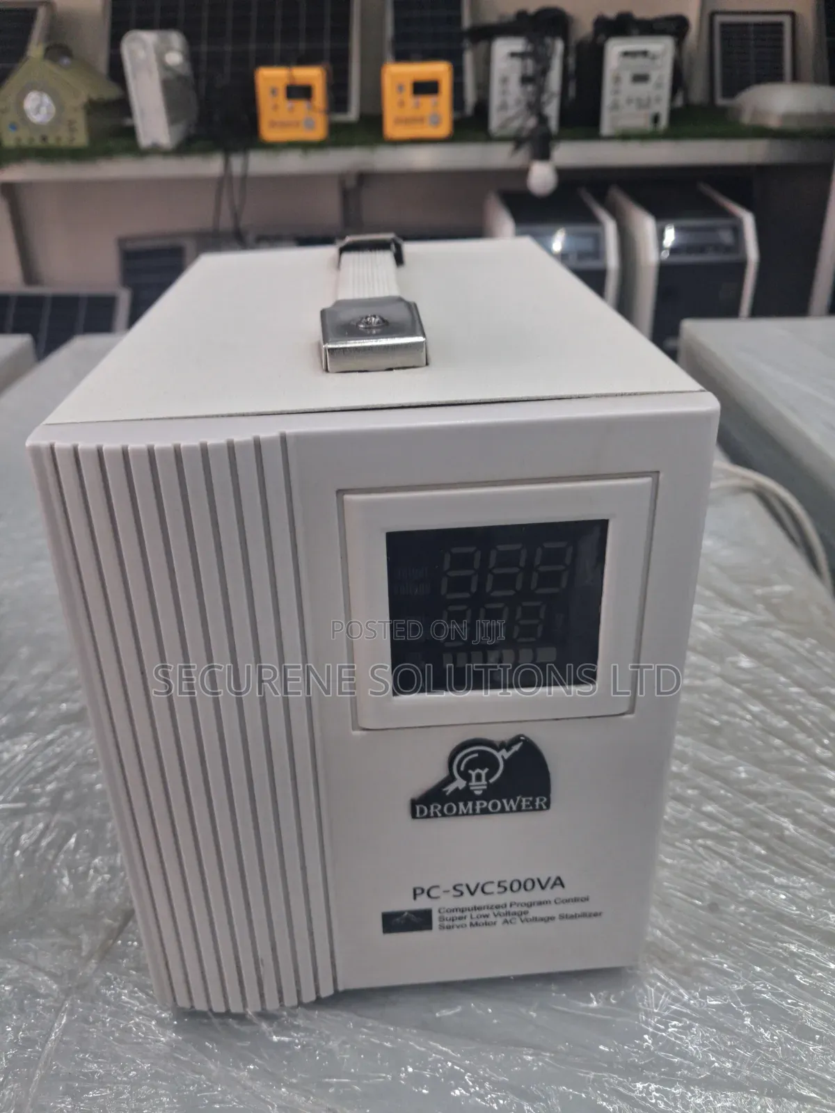 Automatic Voltage Stabilizer Drom Power 500va Servo Motor Single Phase