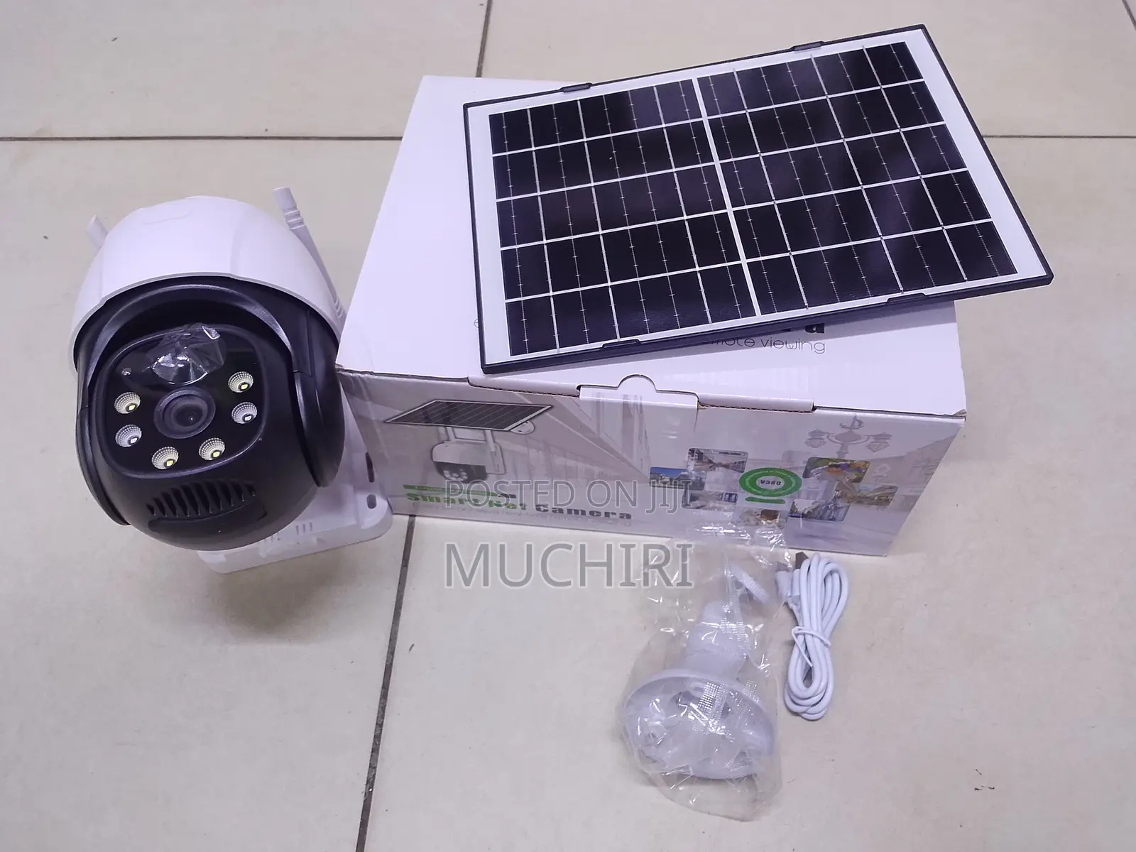 4g Single Lens Solar Camer With Ai Motion Detection and Mobile Viewing
