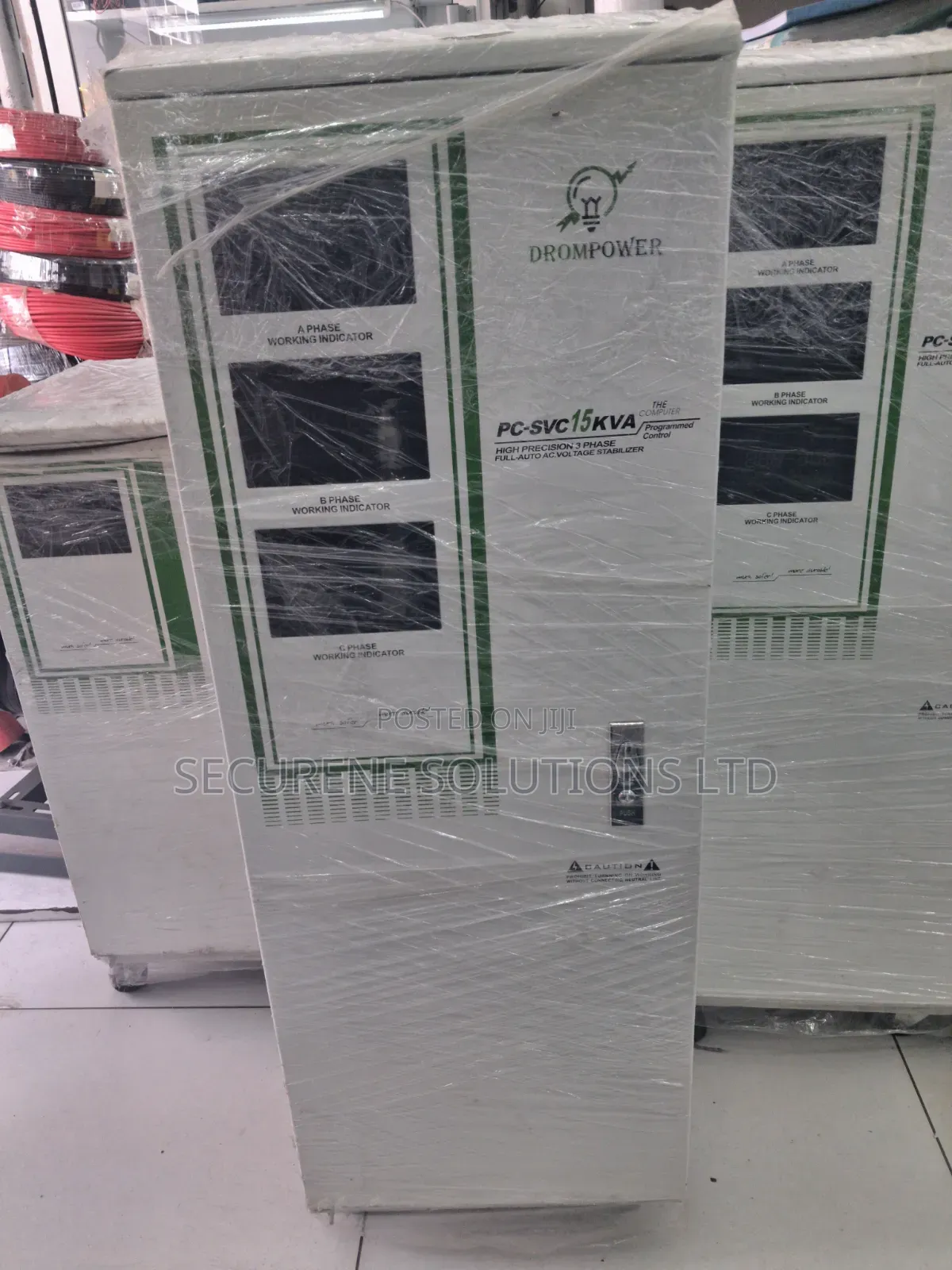 15kva Drom Power Voltage Stabilizer Automatic Single Phase Servo Motor