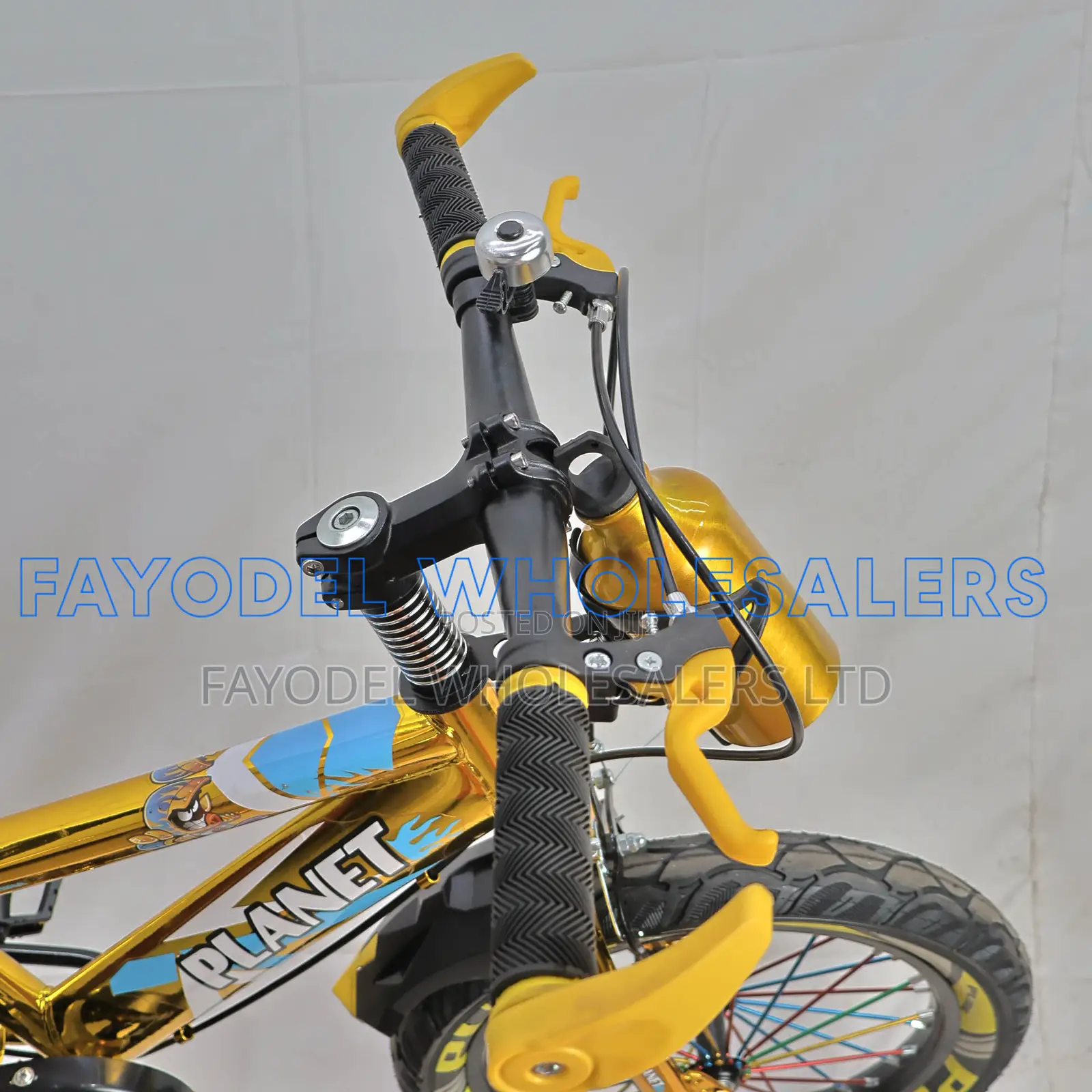 Planet 16-Inch Children's Bike – Premium Gold Edition