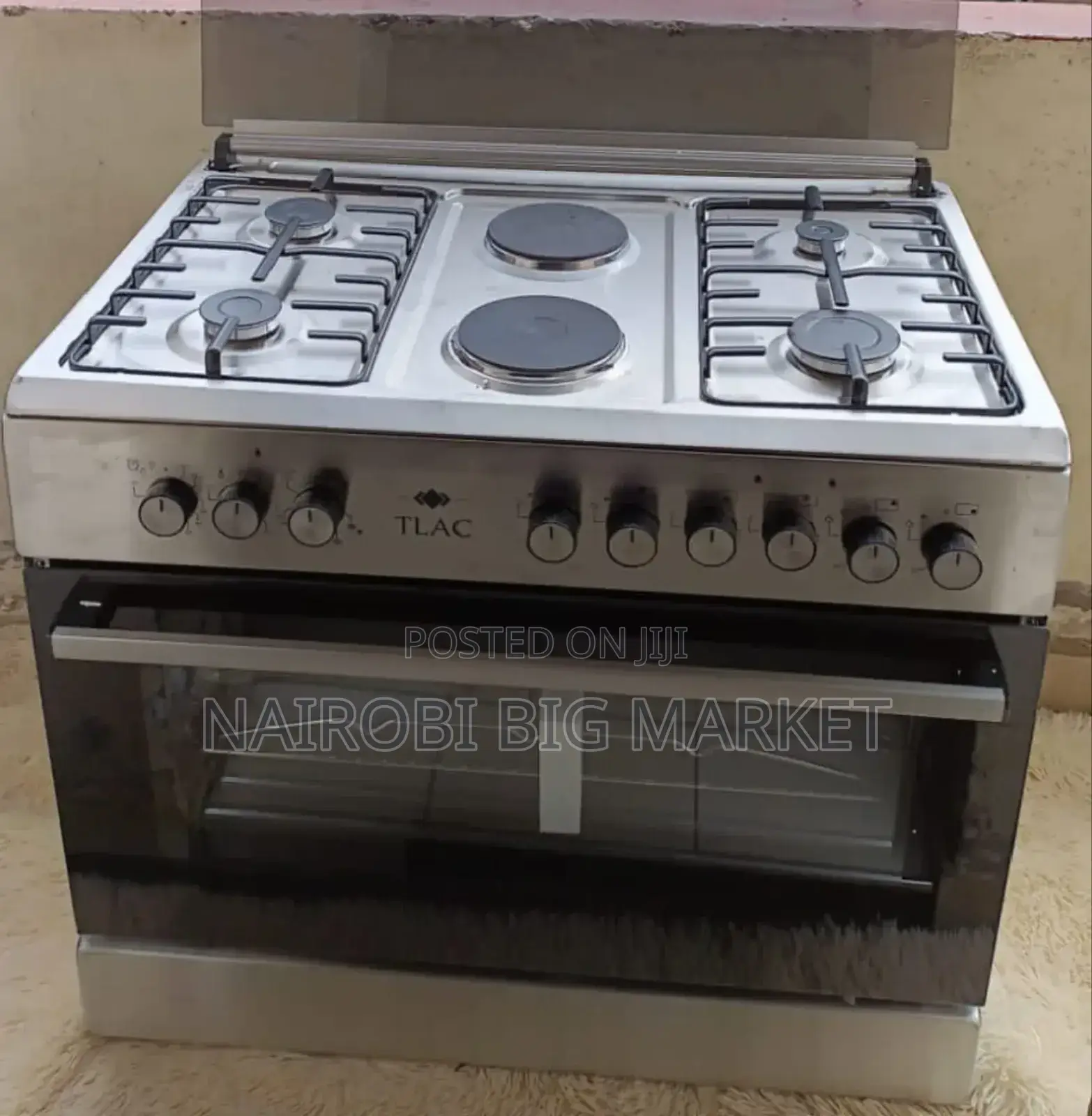 60*90 Tlac 4+2 Standing Cooker With Electric Oven