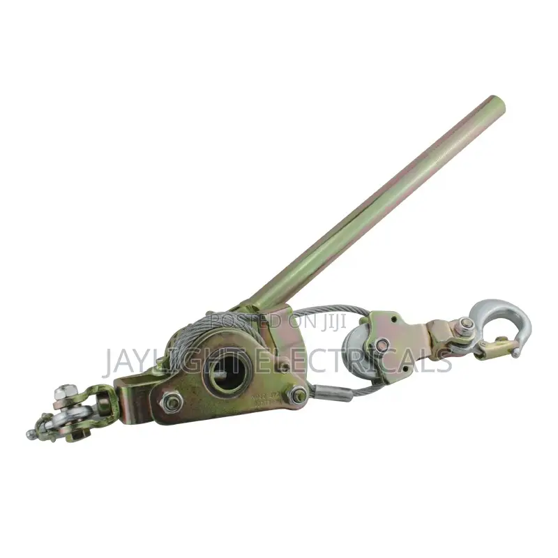 Plating Hand Self Gripping Cable Puller Wire Rope Tightener