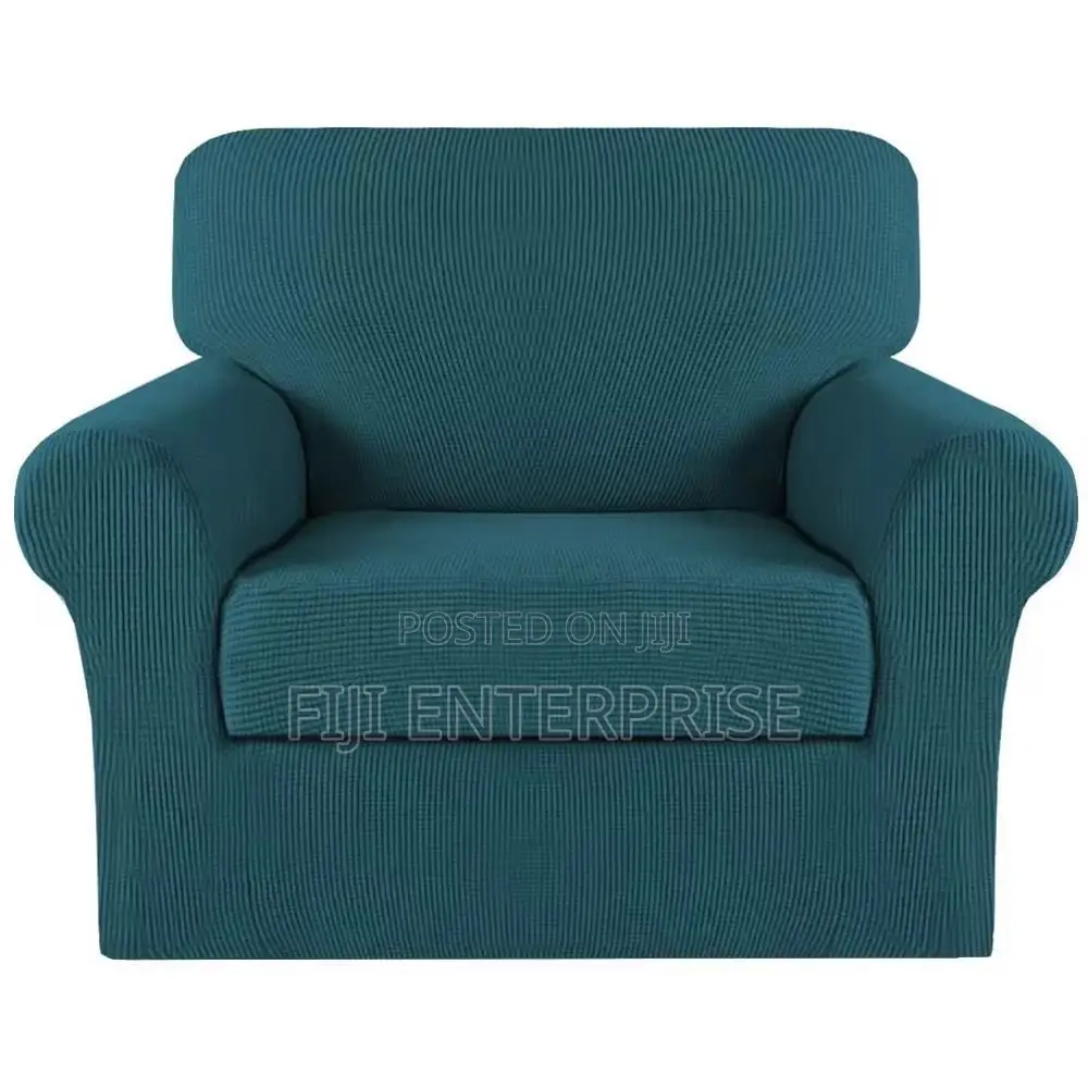 Jacquard Slip Sofa Covers + Matching Cushion Covers Machine Washable