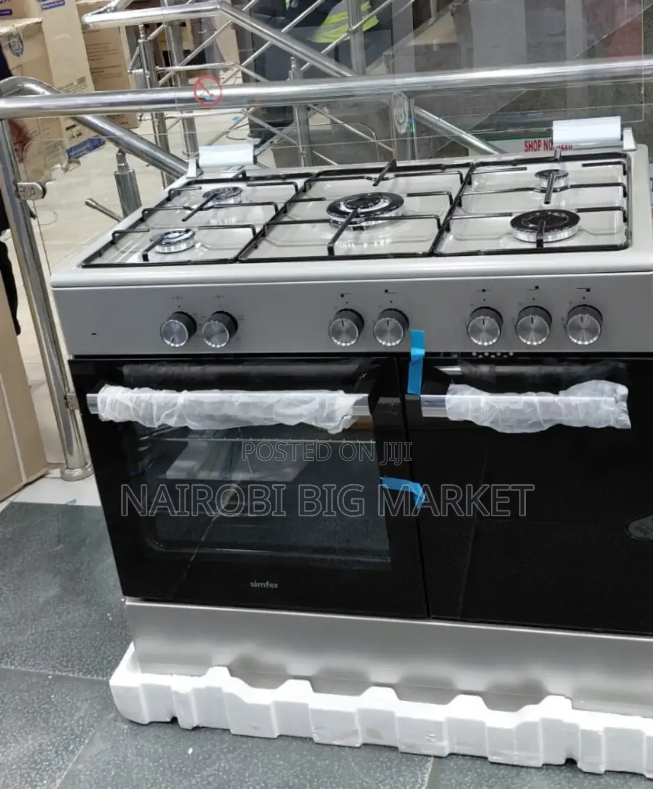 Simfer 5g 90by 60 Standing Cooker Fb9504segr