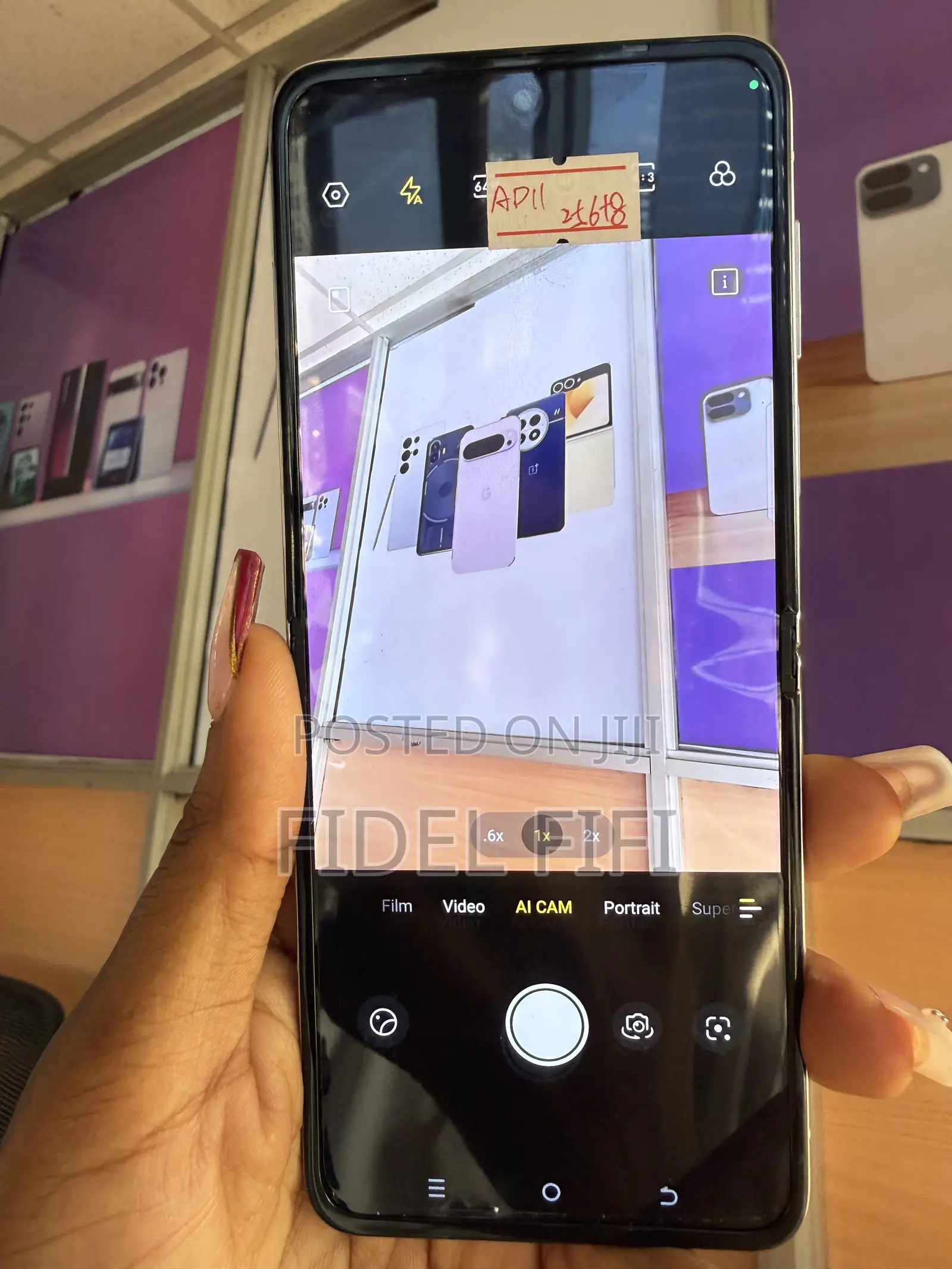 New Tecno Phantom V Flip 5G 256 GB Black