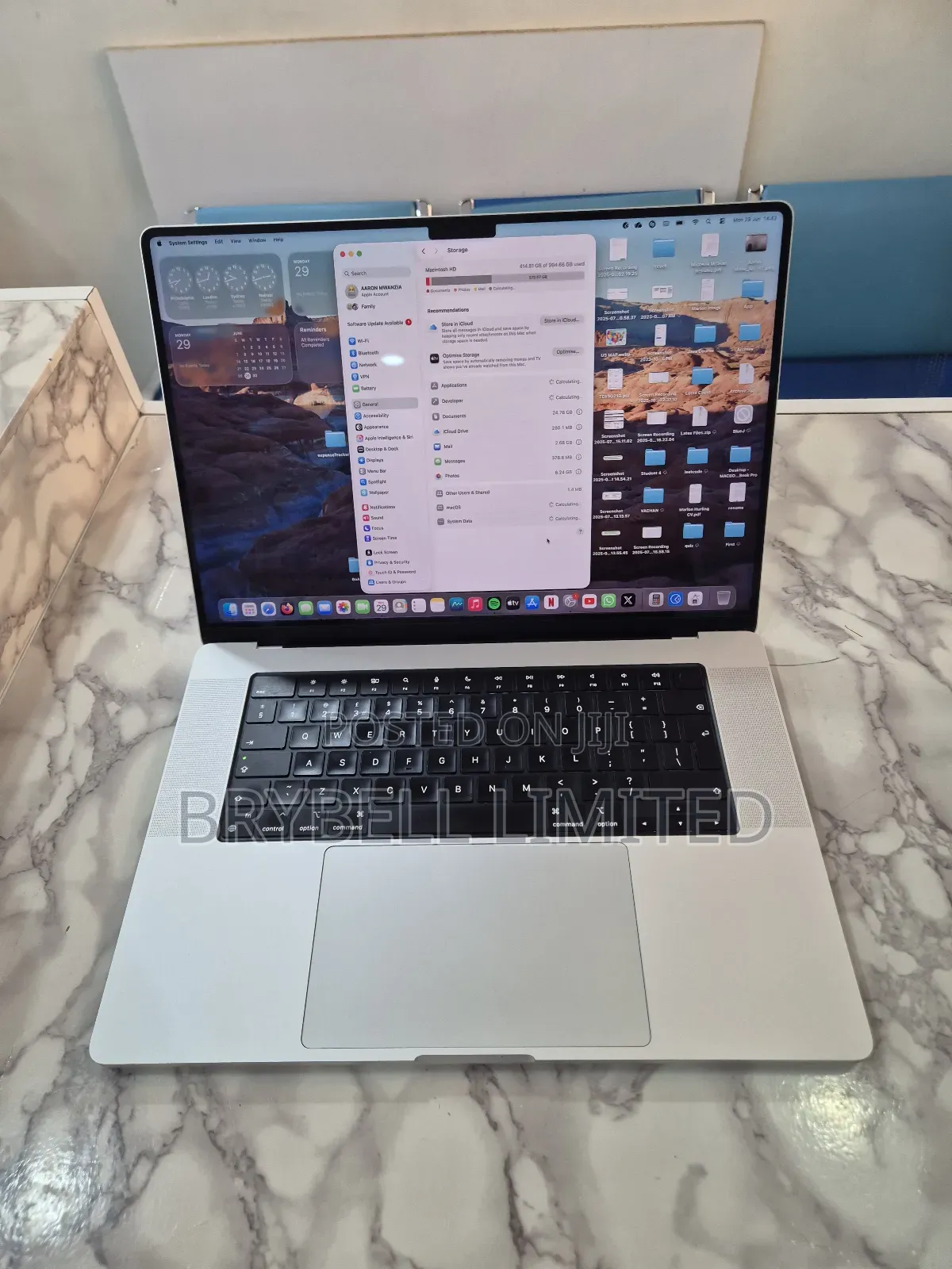 New Laptop Apple MacBook Pro 2023 M2 Max 32GB Apple M2 SSD 1T