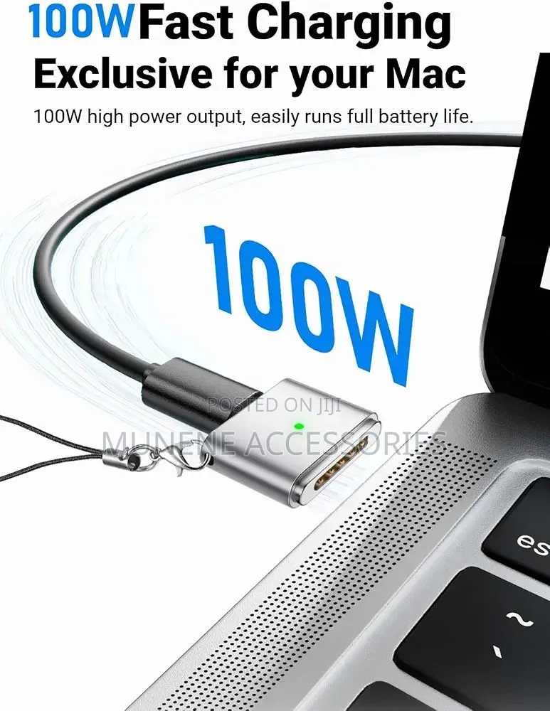 Usb-C to Magsafe 3 Adapter Compatible With Apple Macbook T-Tip