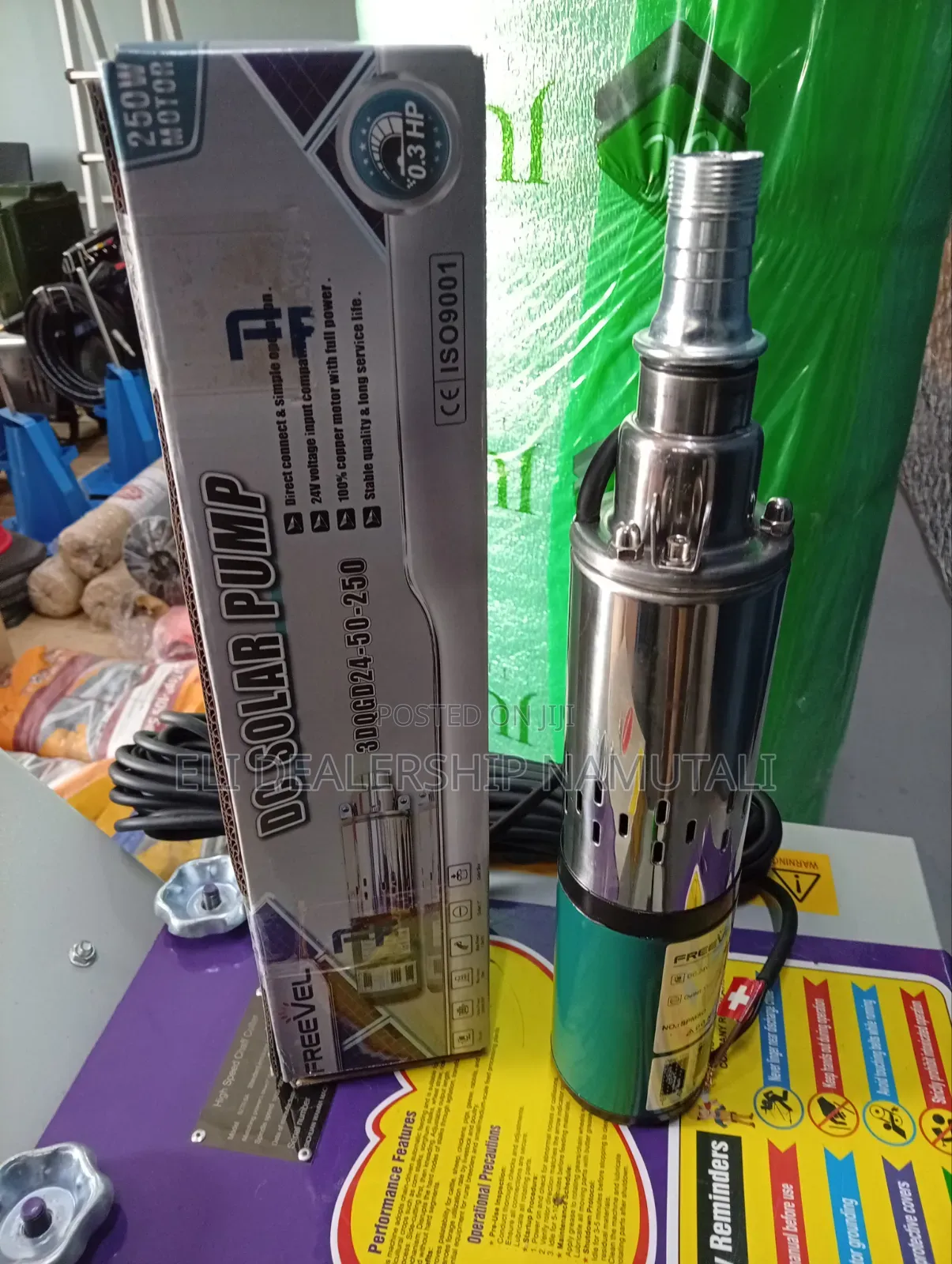 Freevel Solar Irrigation Pump/ 24v Dc, 250w, 50m Maximum Head