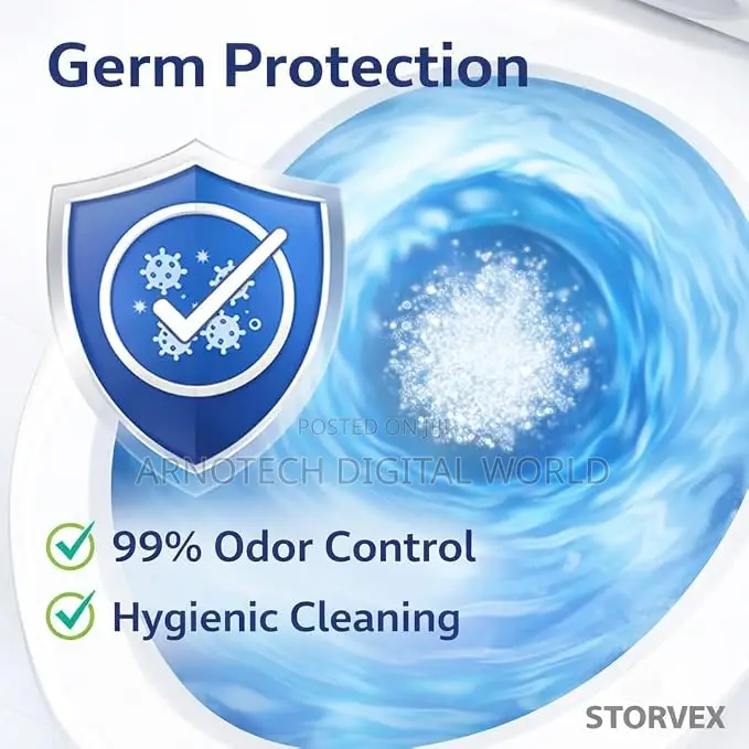 10pcs Bubble Blue Tablets Toilet Cleaner