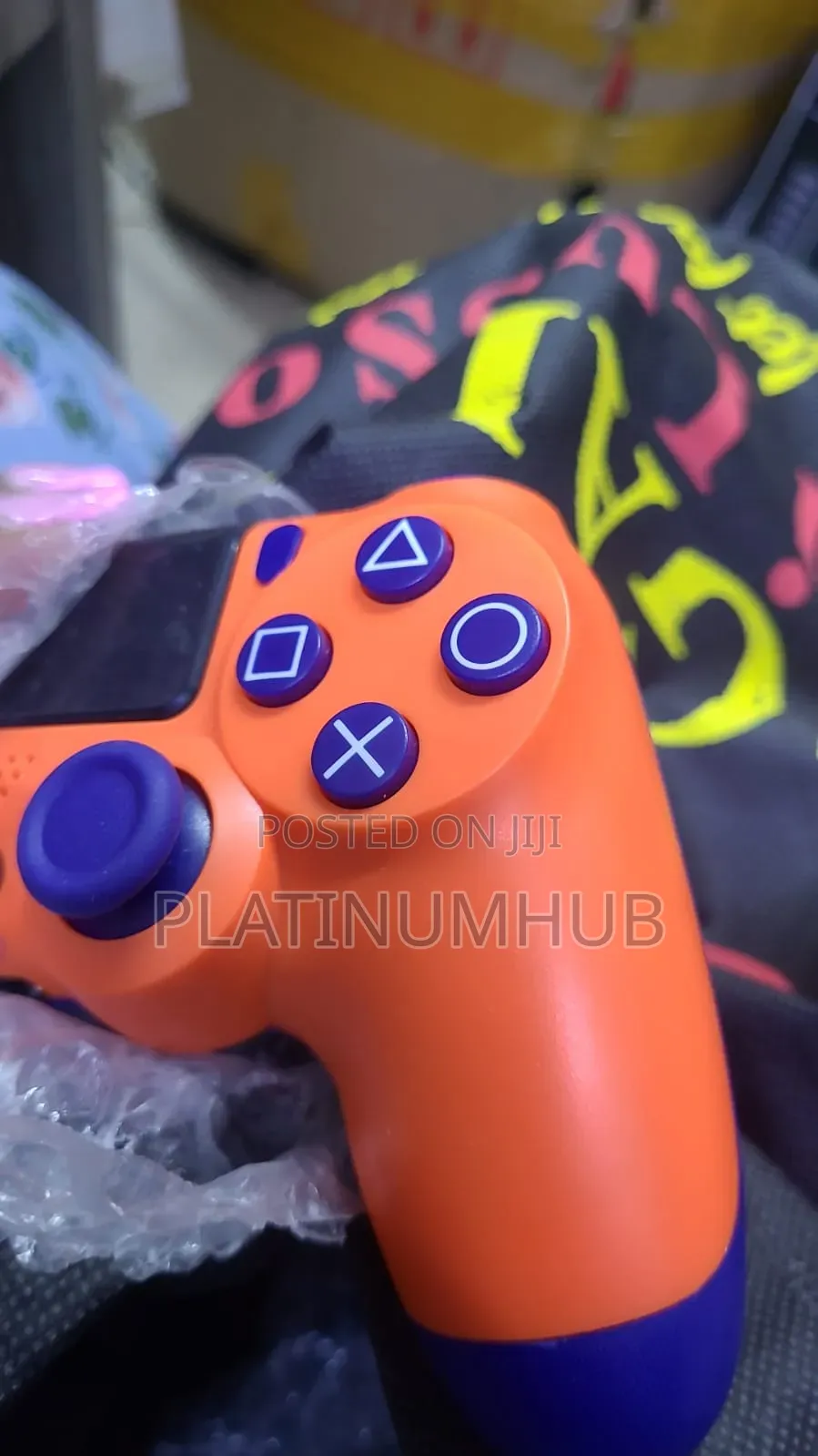 Orange Ps4 Wireless Generic Controller