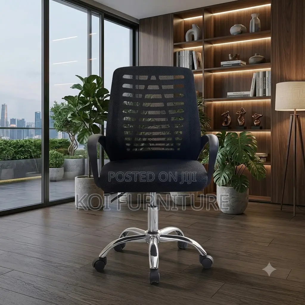 Office Chairs; Clerical Ergonomic Swivel Office Seat With Strong Arms