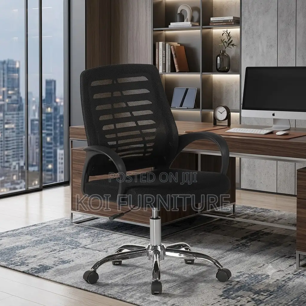 Office Chairs; Clerical Ergonomic Swivel Office Seat With Strong Arms